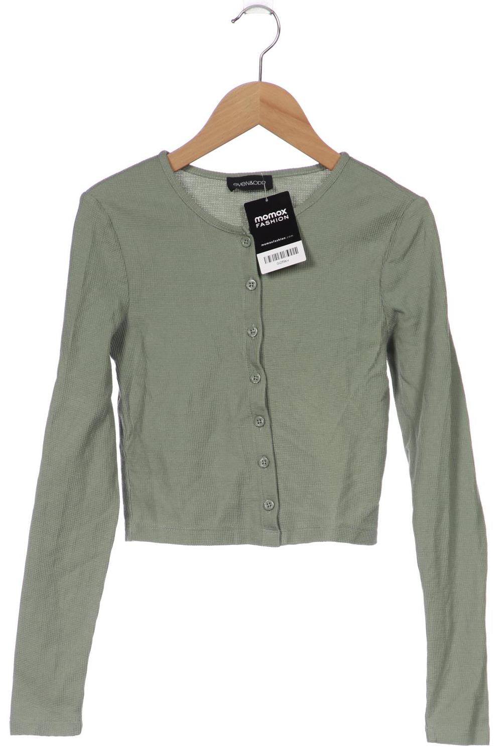 

even & odd Damen Strickjacke, hellgrün