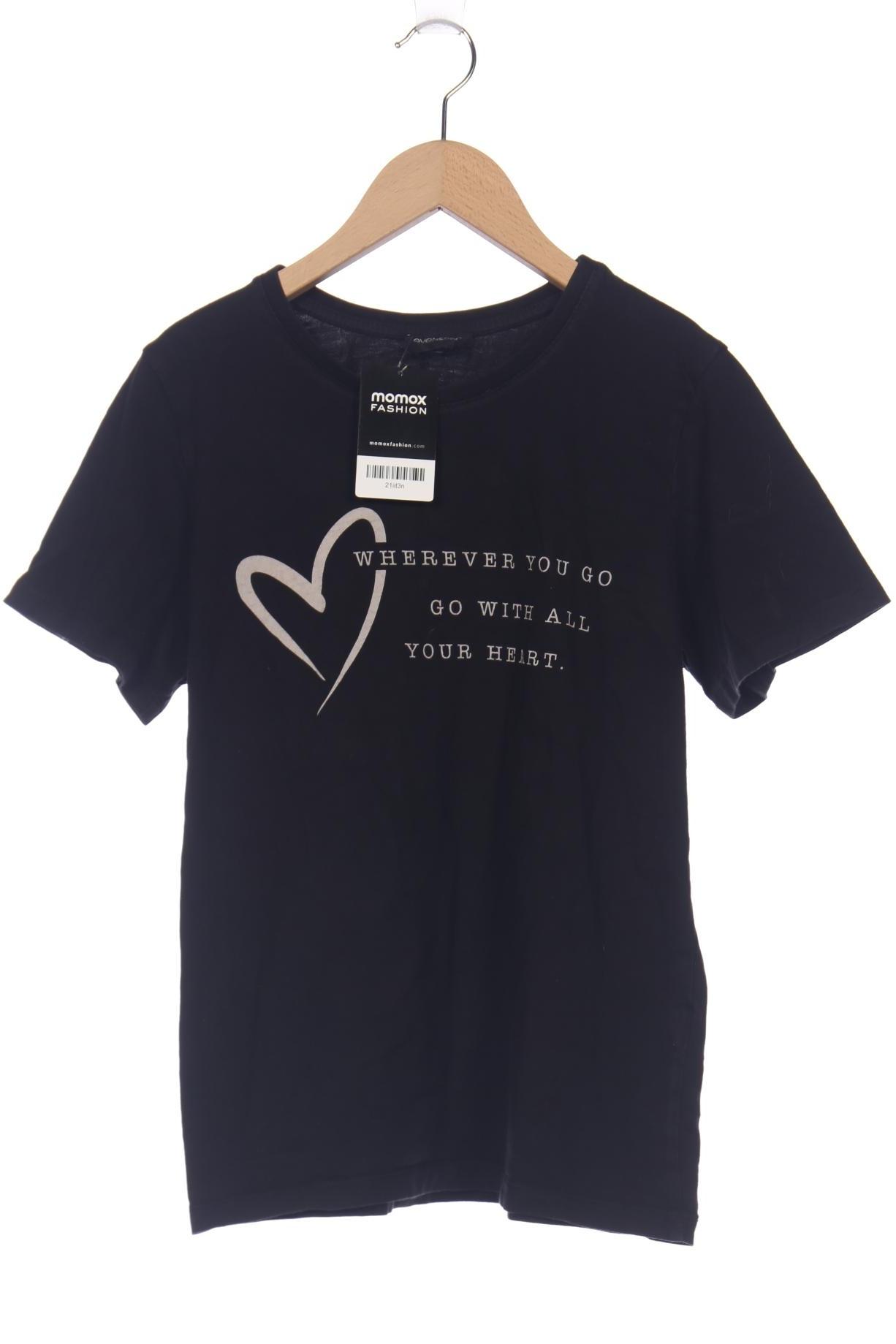 

even odd Damen T-Shirt, schwarz, Gr. 42