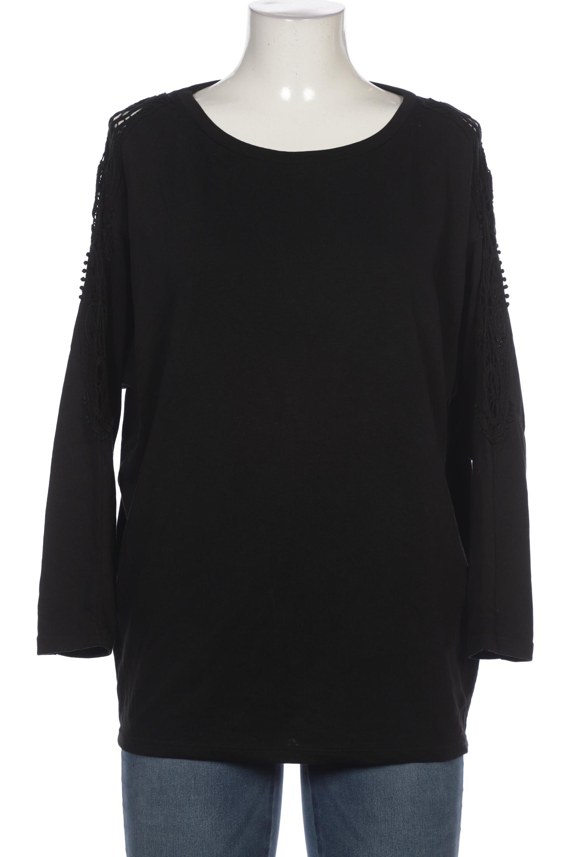 

even & odd Damen Pullover, schwarz