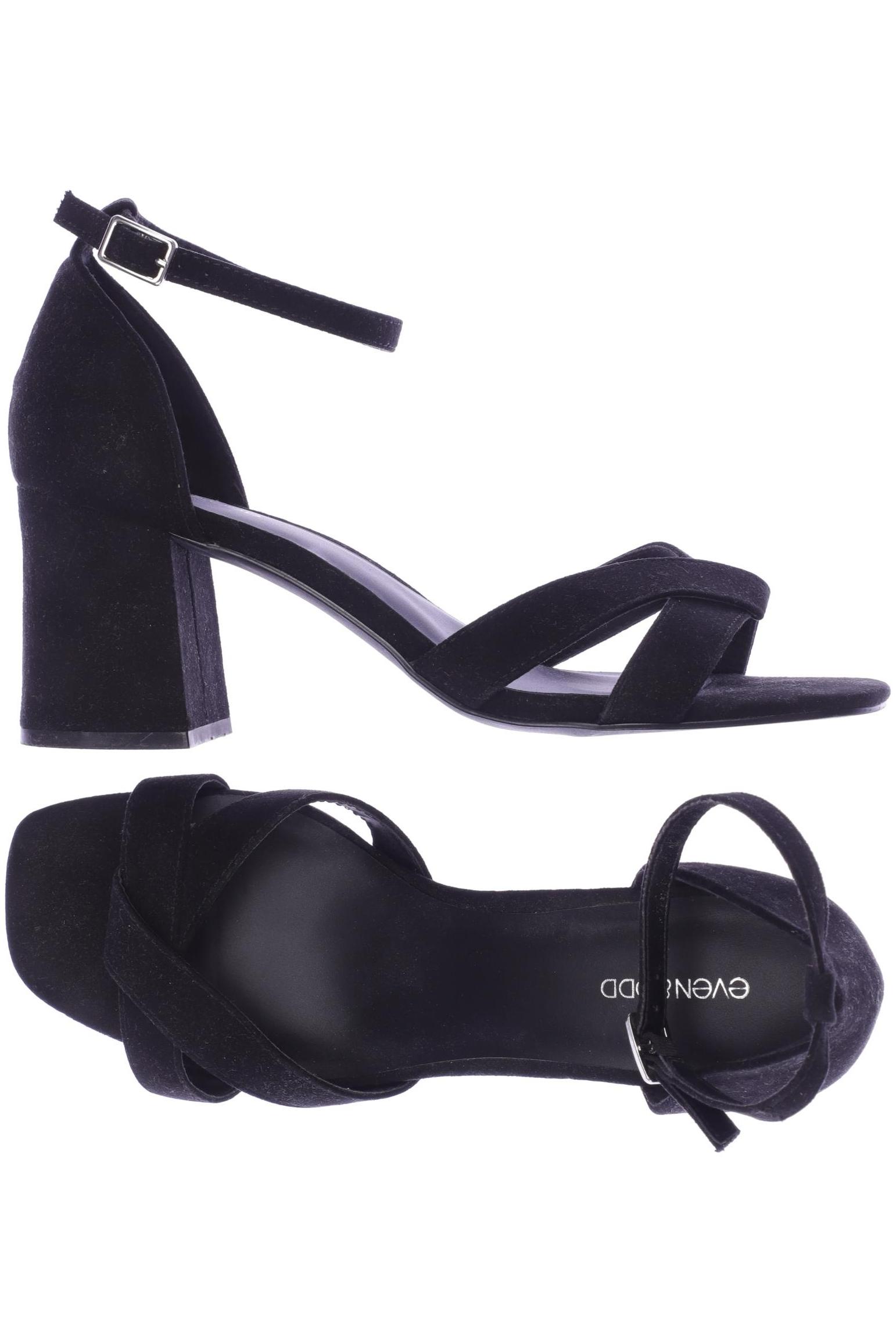 

even odd Damen Sandale, schwarz, Gr. 39