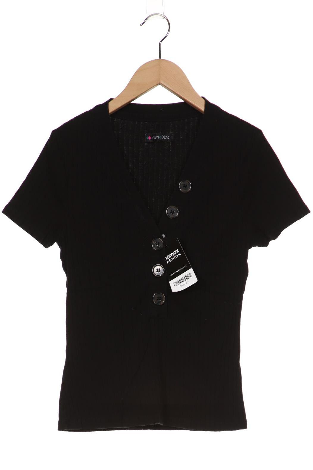 

even odd Damen T-Shirt, schwarz, Gr. 34