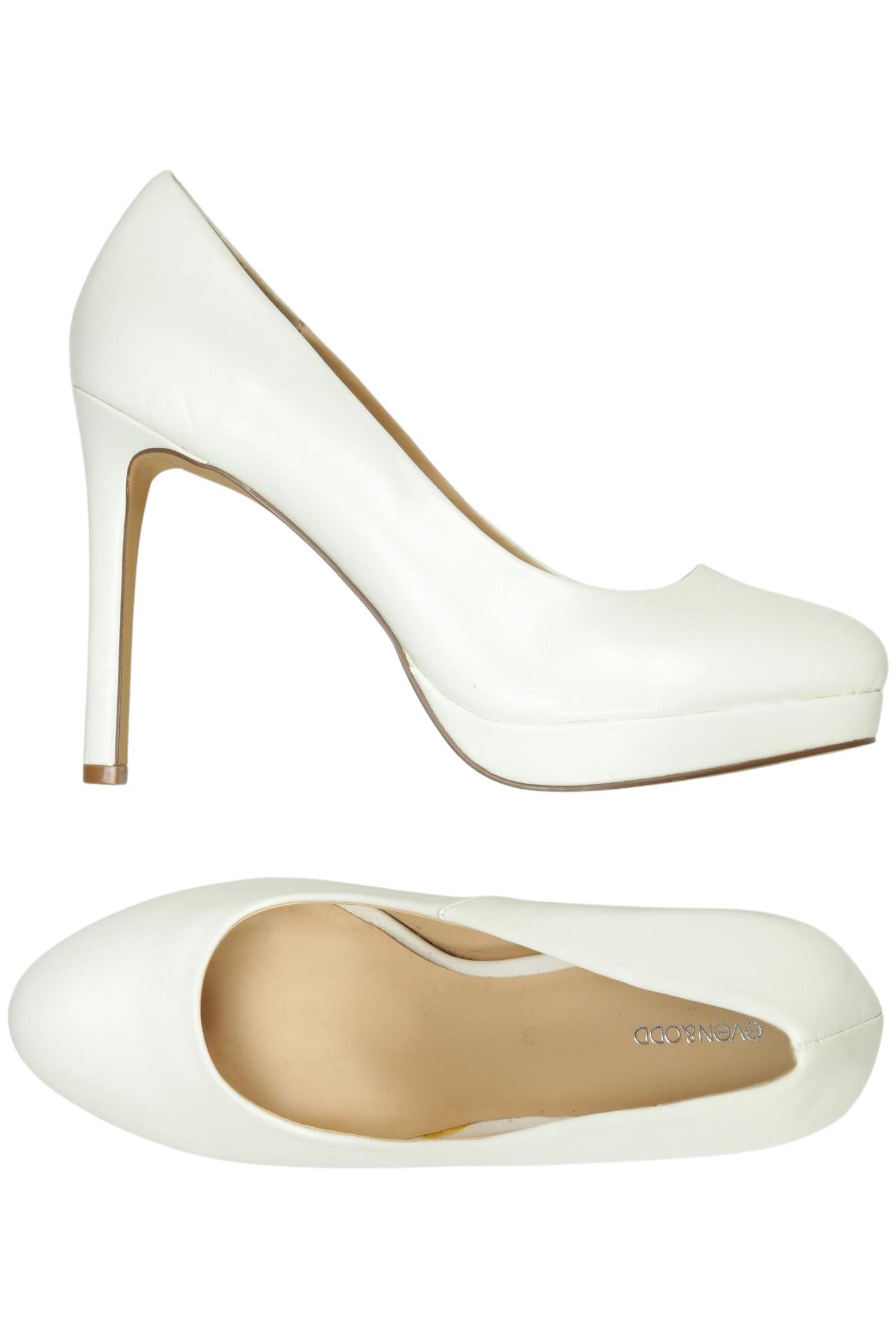 

even odd Damen Pumps, weiß, Gr. 44