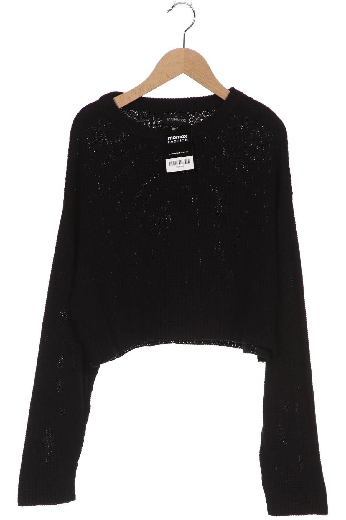 

even & odd Damen Pullover, schwarz