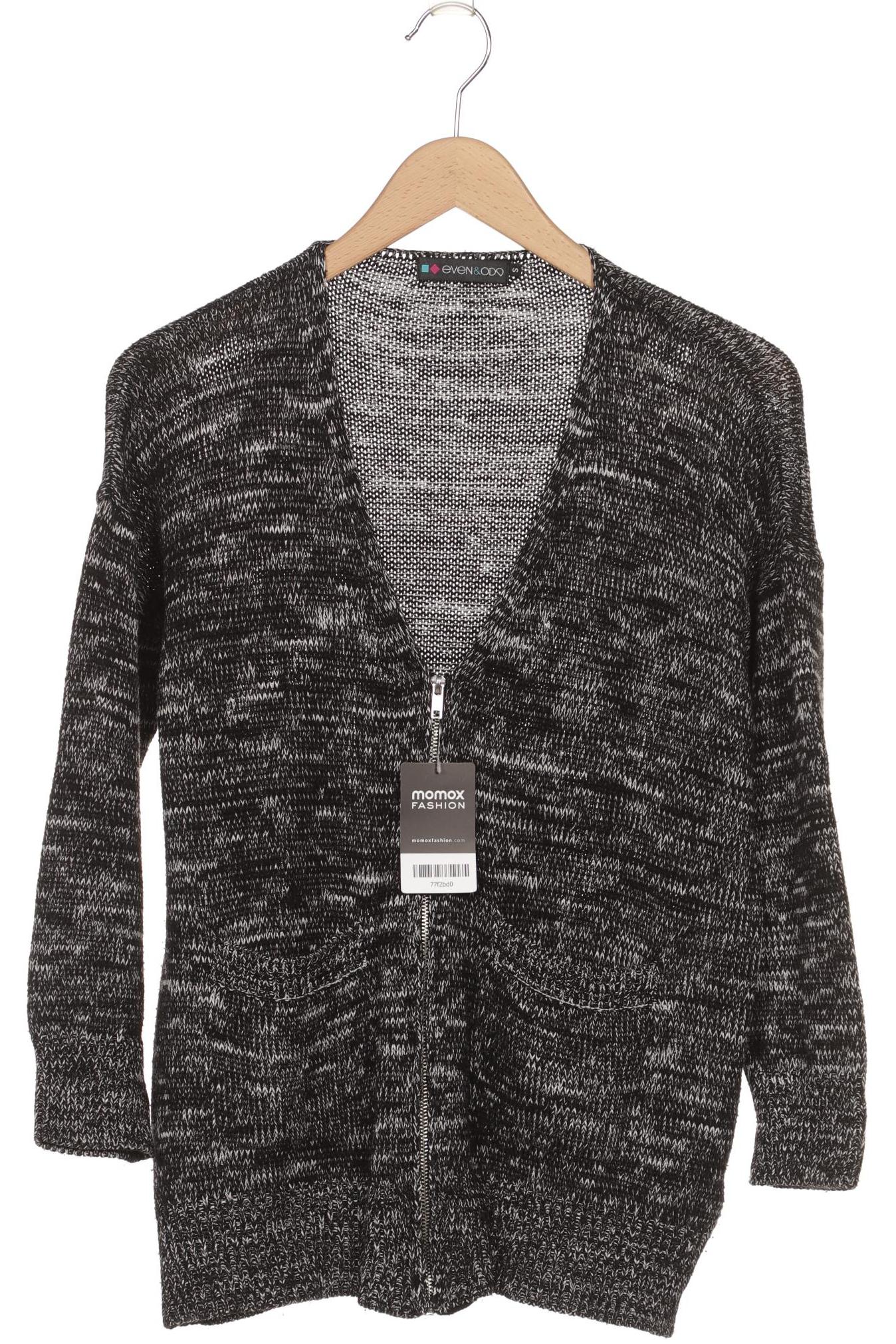 

even odd Damen Strickjacke, grau, Gr. 36