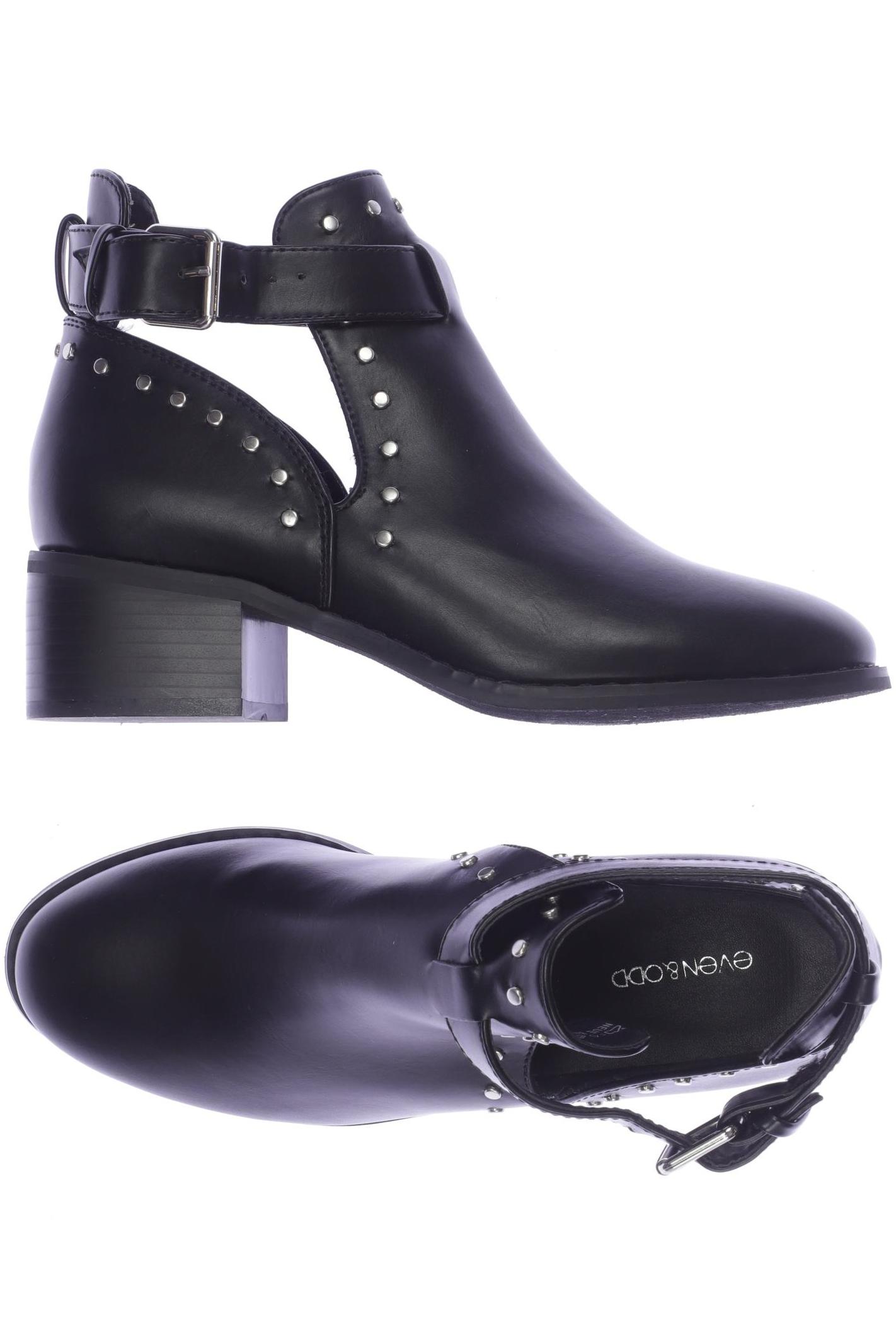 

even odd Damen Stiefelette, schwarz, Gr. 37