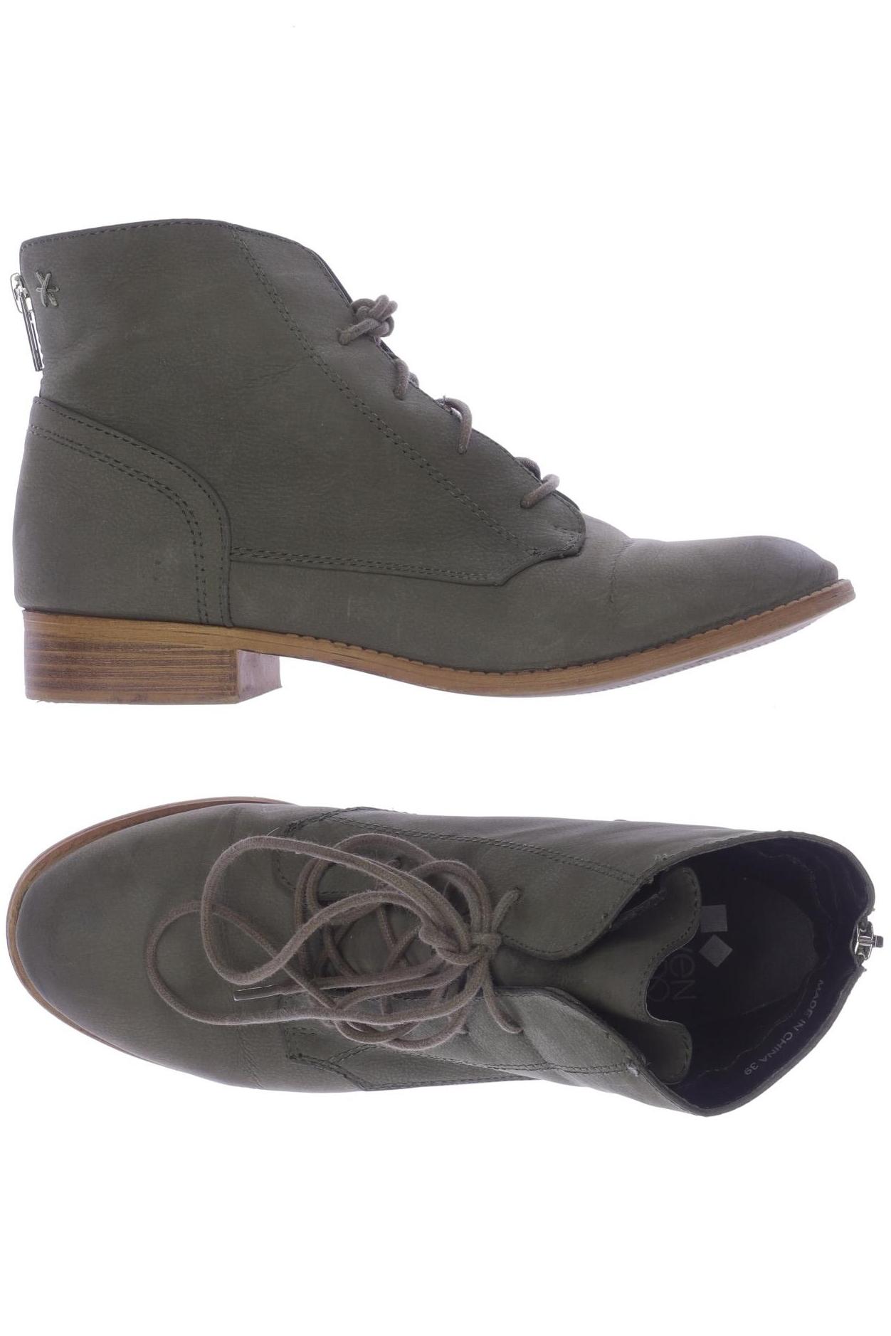 

even odd Damen Stiefelette, grün, Gr. 39