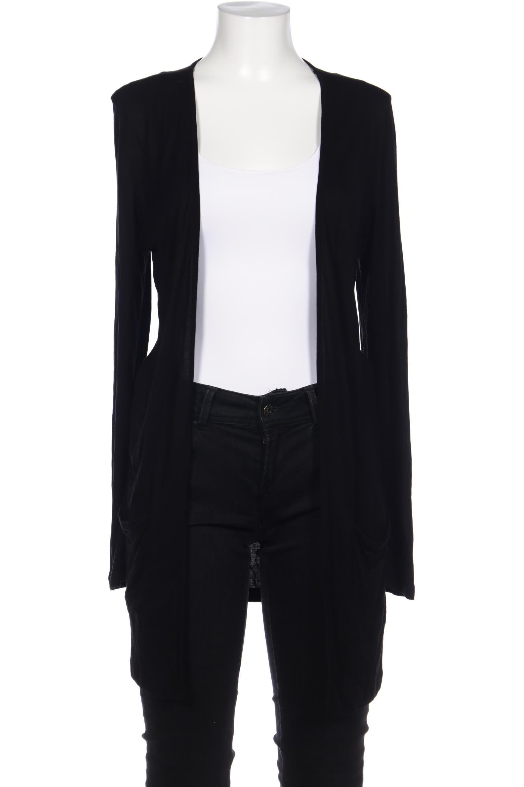 

even & odd Damen Strickjacke, schwarz