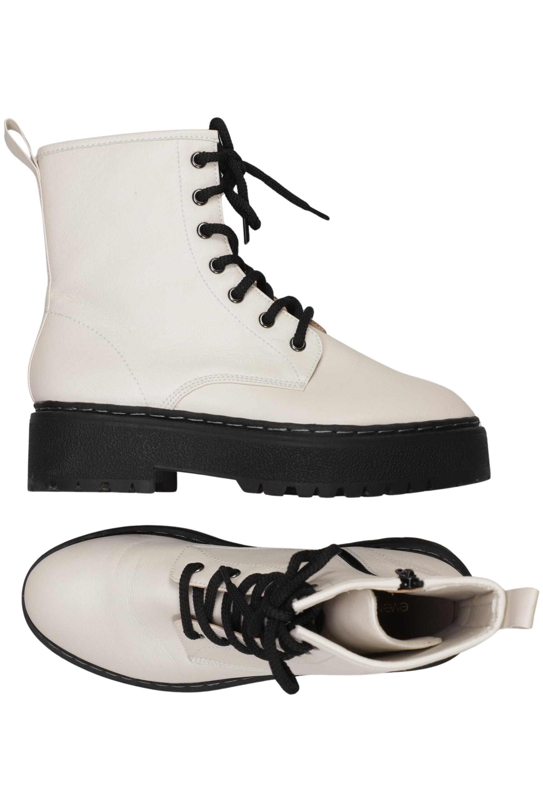 

even odd Damen Stiefelette, weiß, Gr. 40