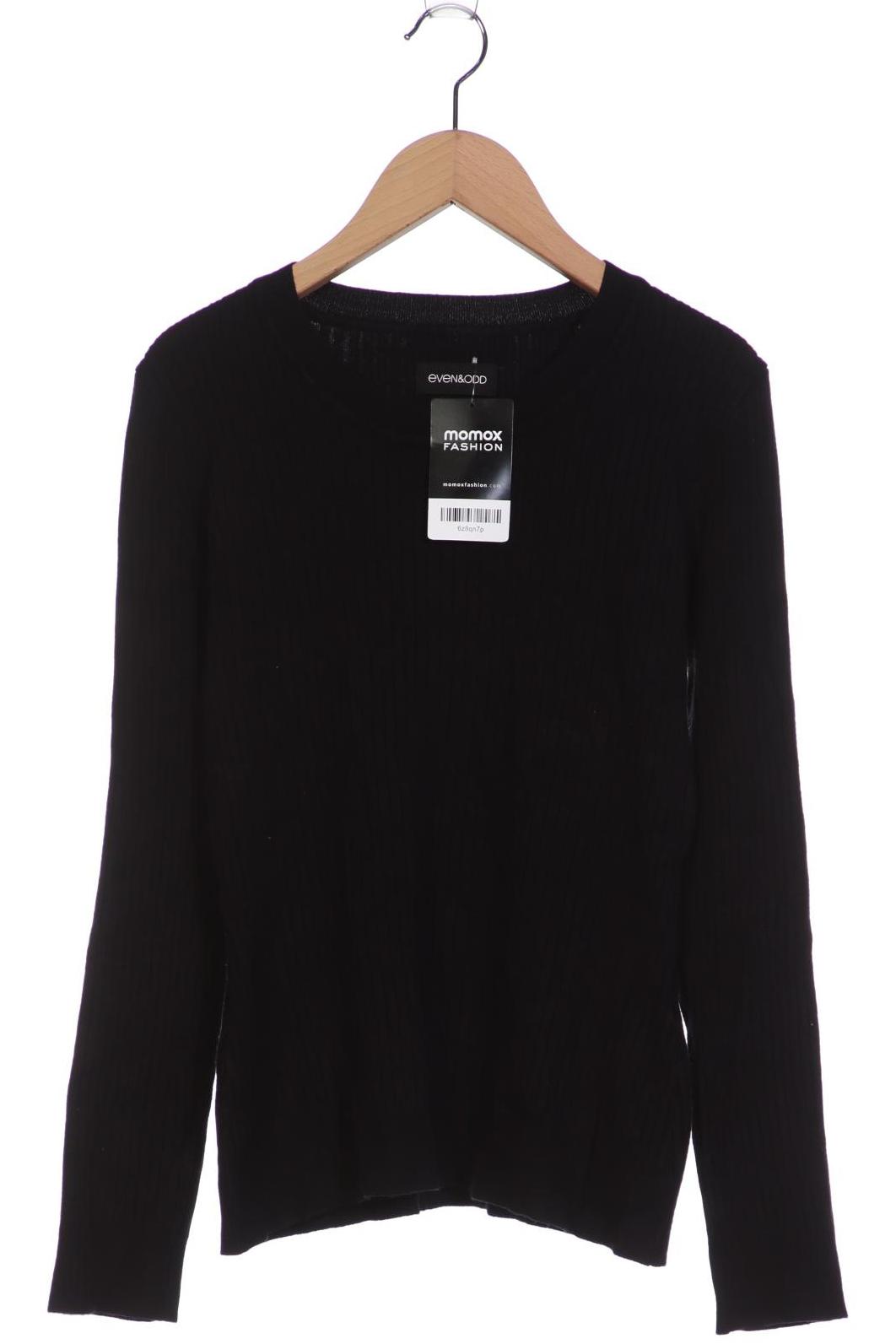 

even & odd Damen Pullover, schwarz