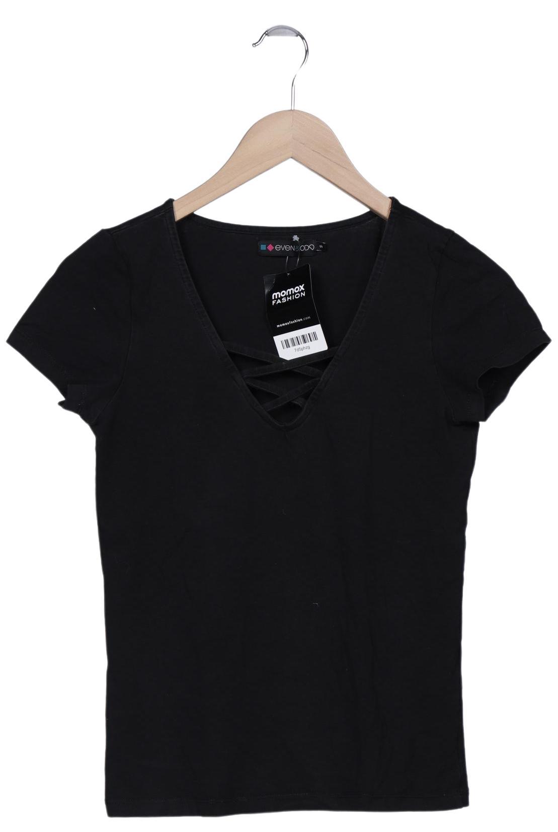 

even odd Damen T-Shirt, schwarz, Gr. 36