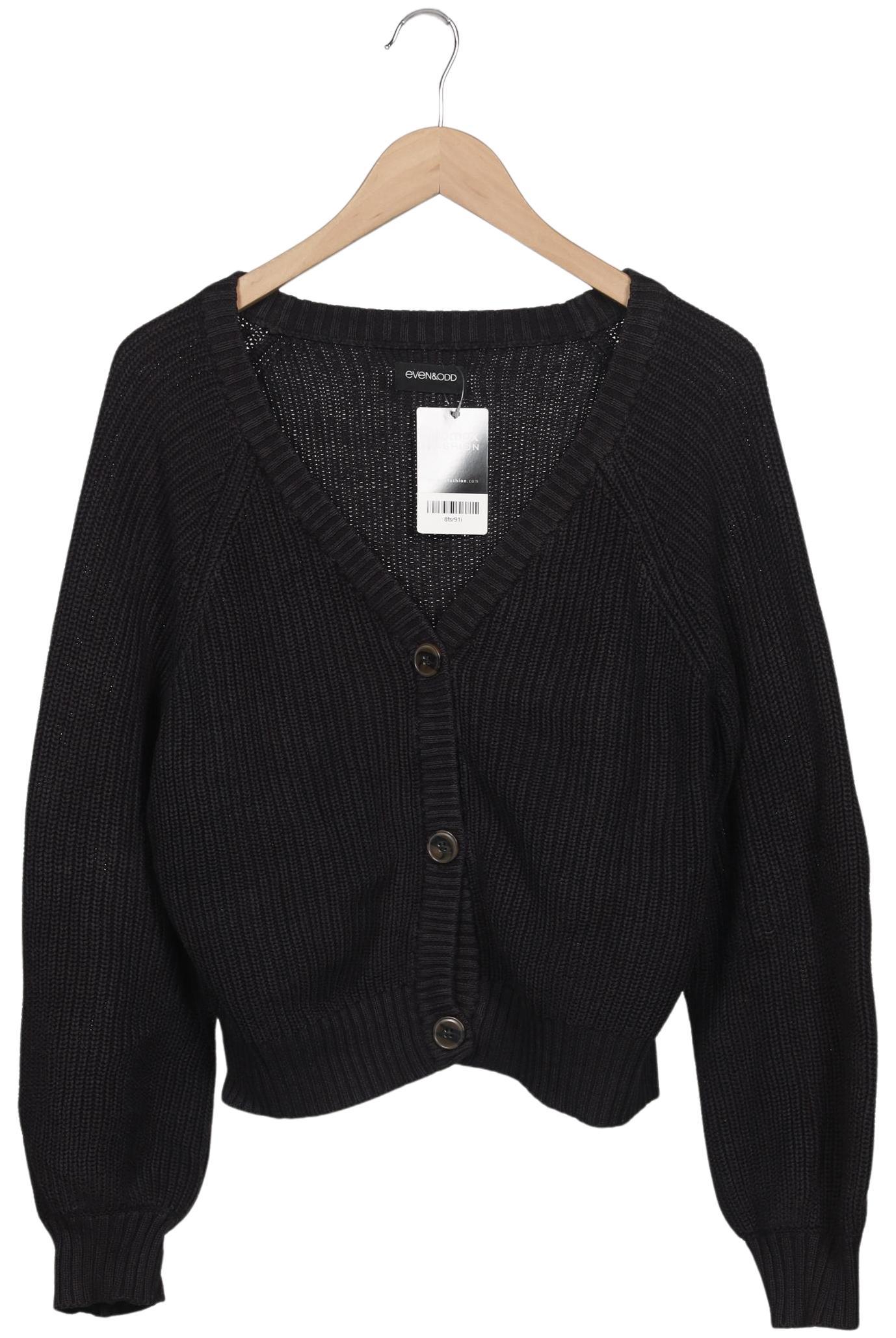 

even odd Damen Strickjacke, schwarz, Gr. 42