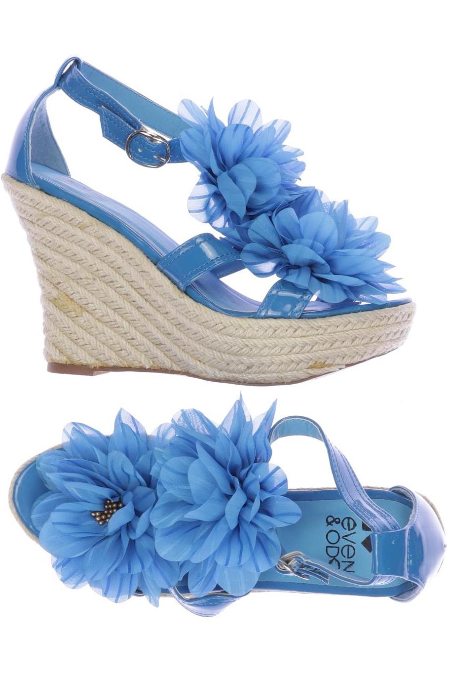 

even odd Damen Sandale, blau, Gr. 38