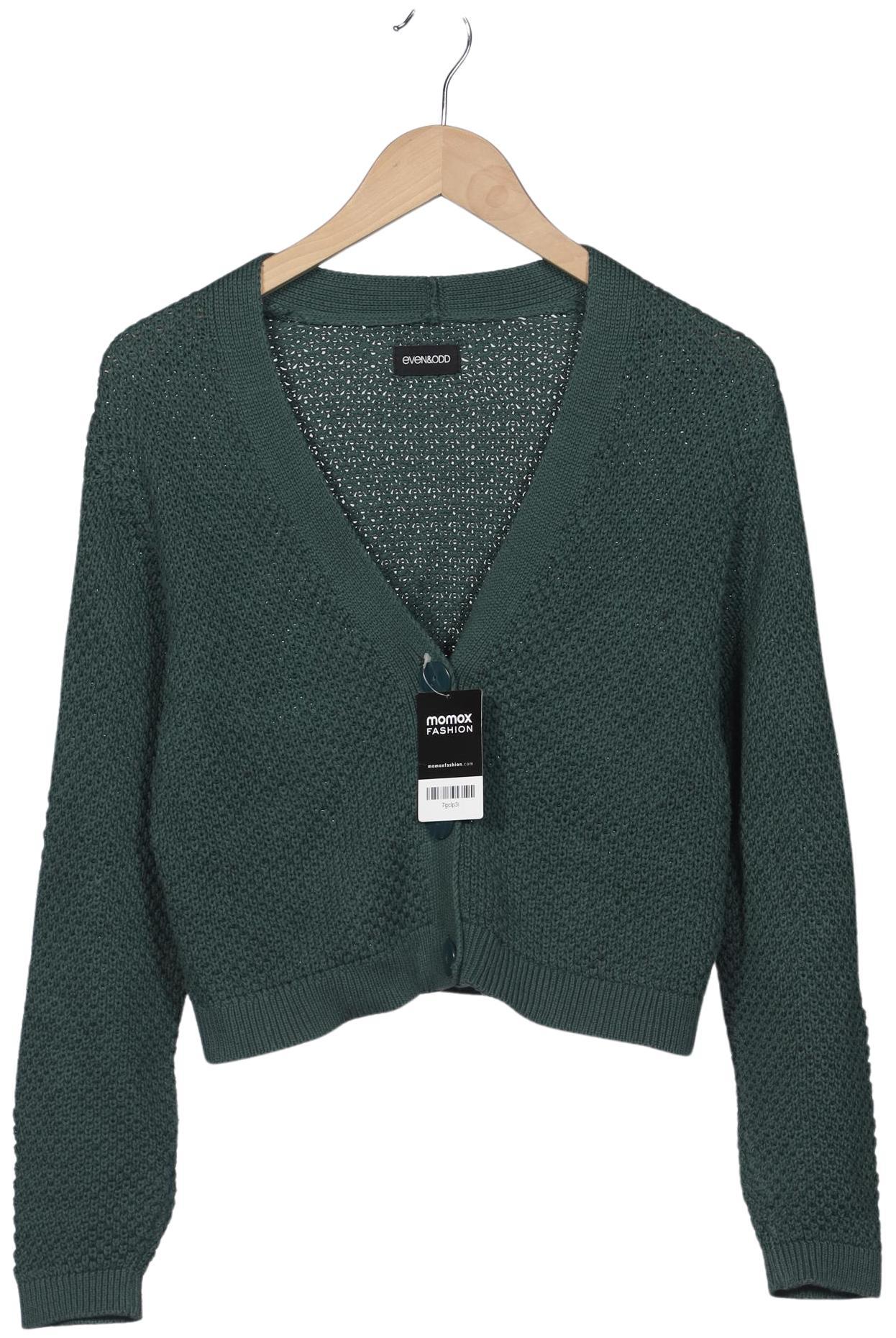 

even odd Damen Strickjacke, grün, Gr. 36