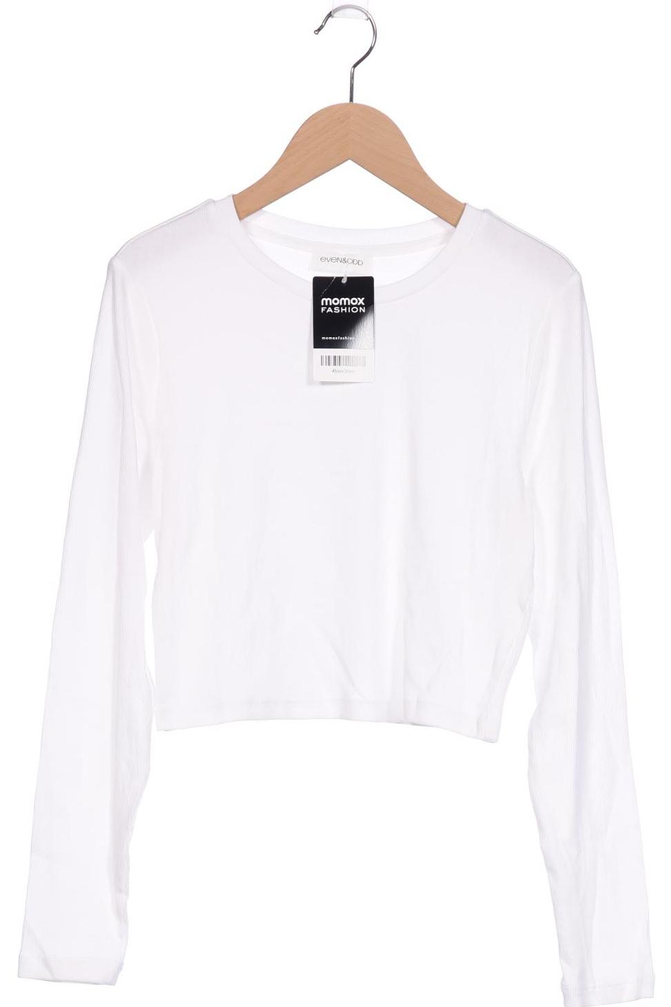 

even odd Damen Langarmshirt, weiß, Gr. 42