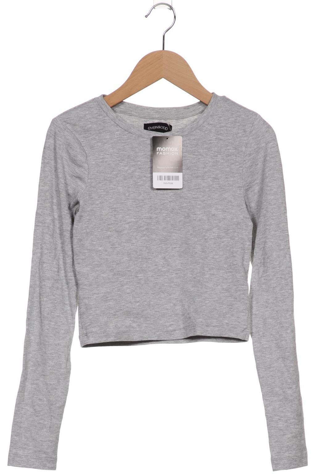 

even odd Damen Langarmshirt, grau, Gr. 36