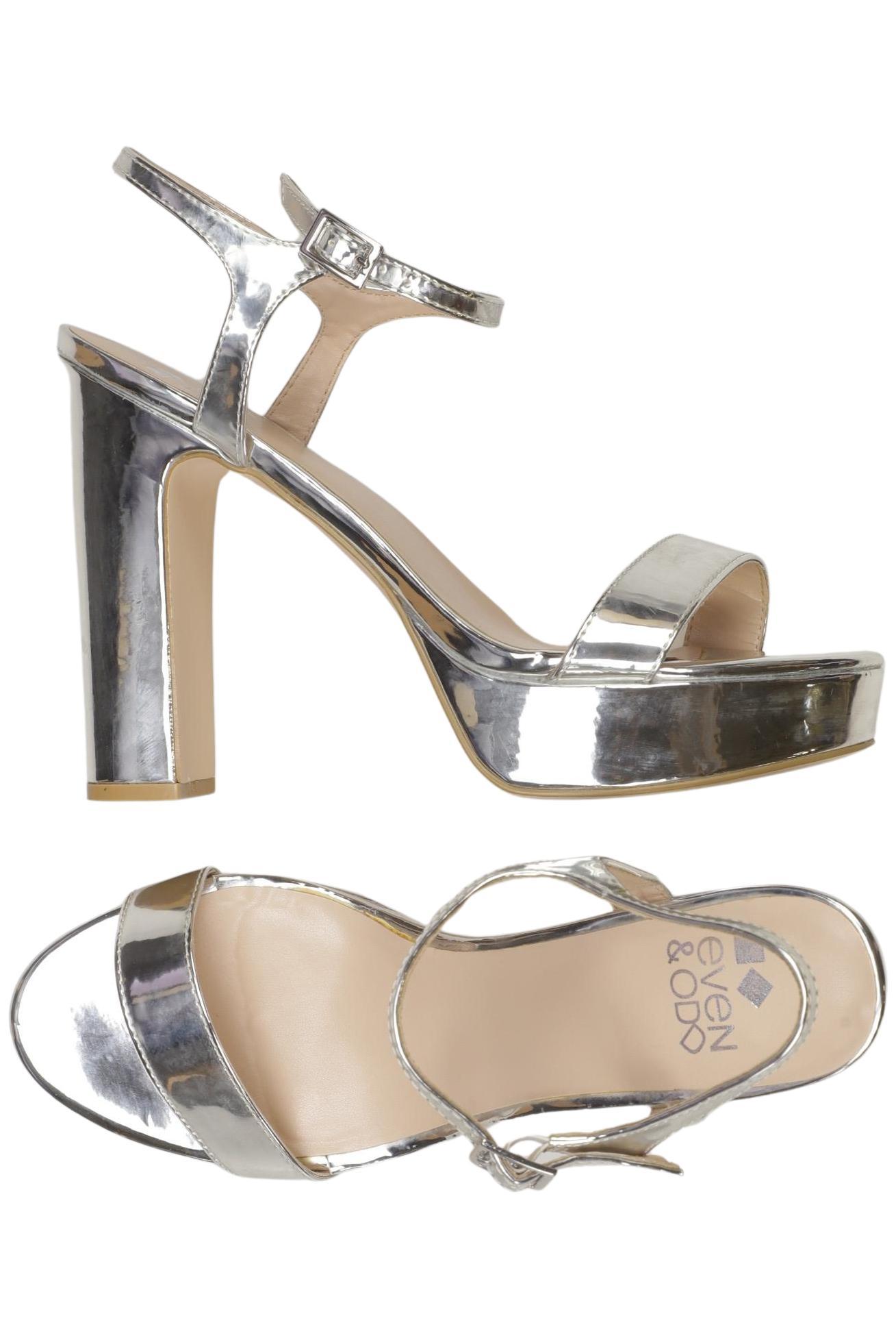 

even odd Damen Sandale, silber, Gr. 41