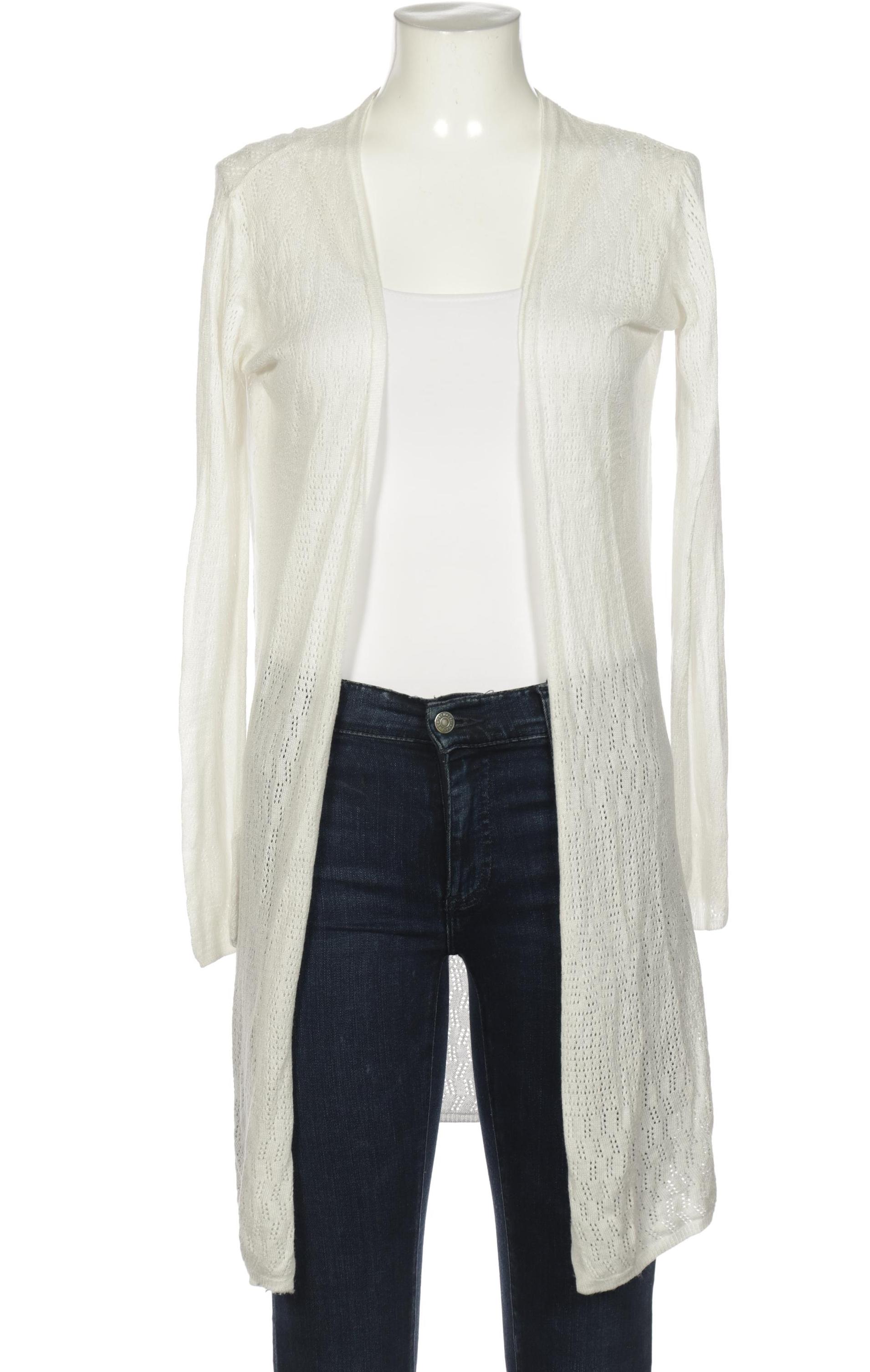 

even & odd Damen Strickjacke, weiß