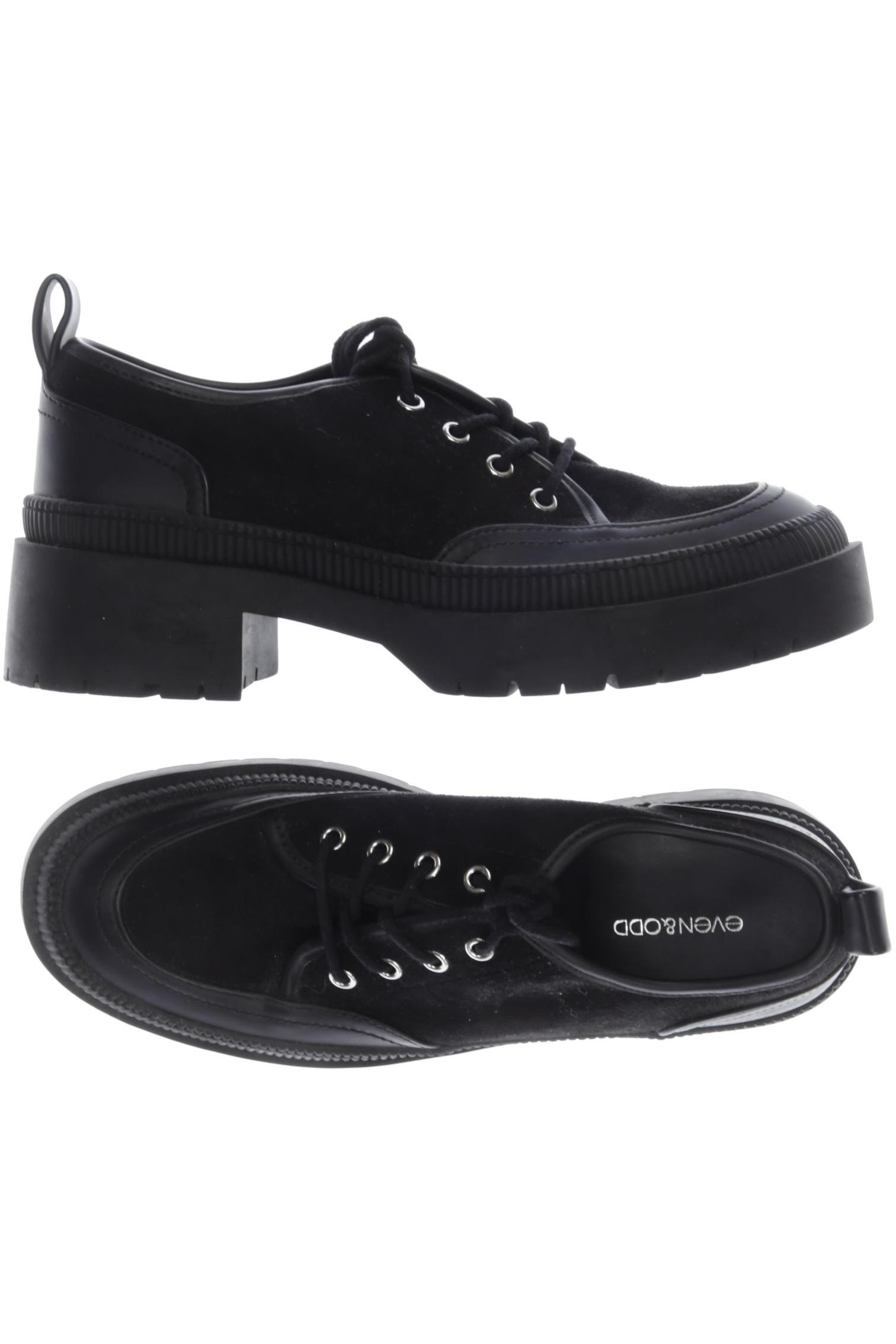 

even odd Damen Halbschuh, schwarz, Gr. 38