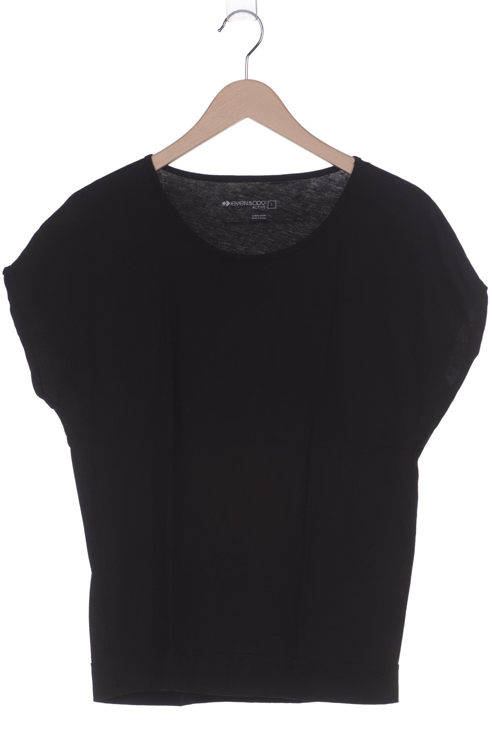 

even odd Damen T-Shirt, schwarz, Gr. 42