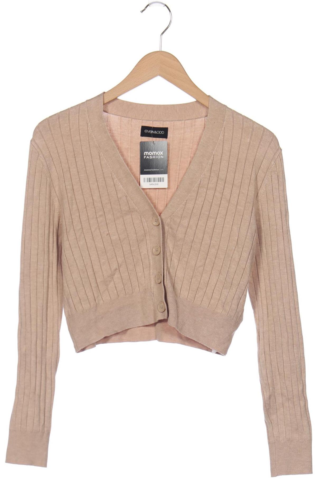 

even odd Damen Strickjacke, beige, Gr. 36