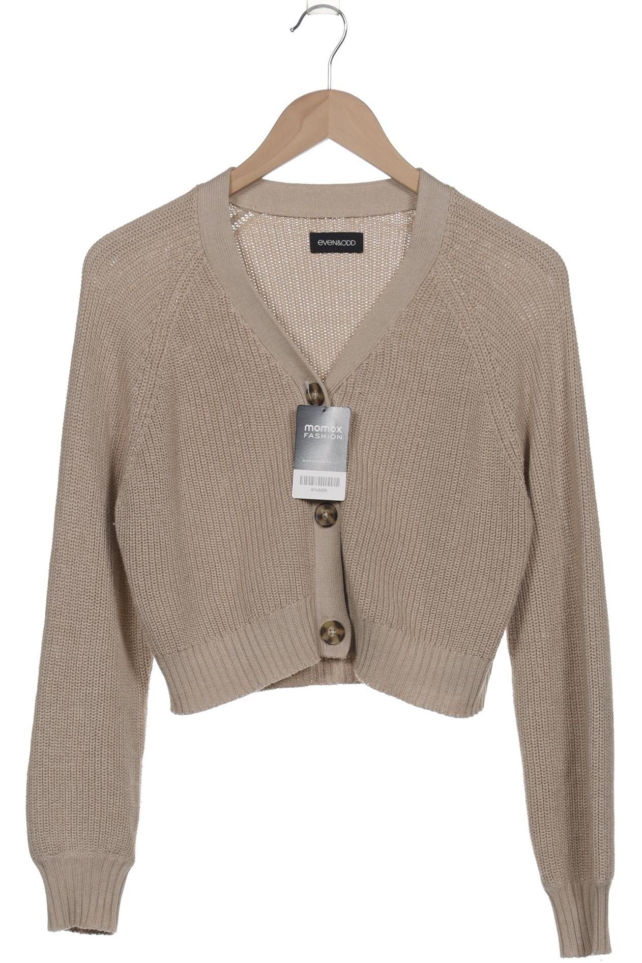 

even odd Damen Strickjacke, beige, Gr. 42