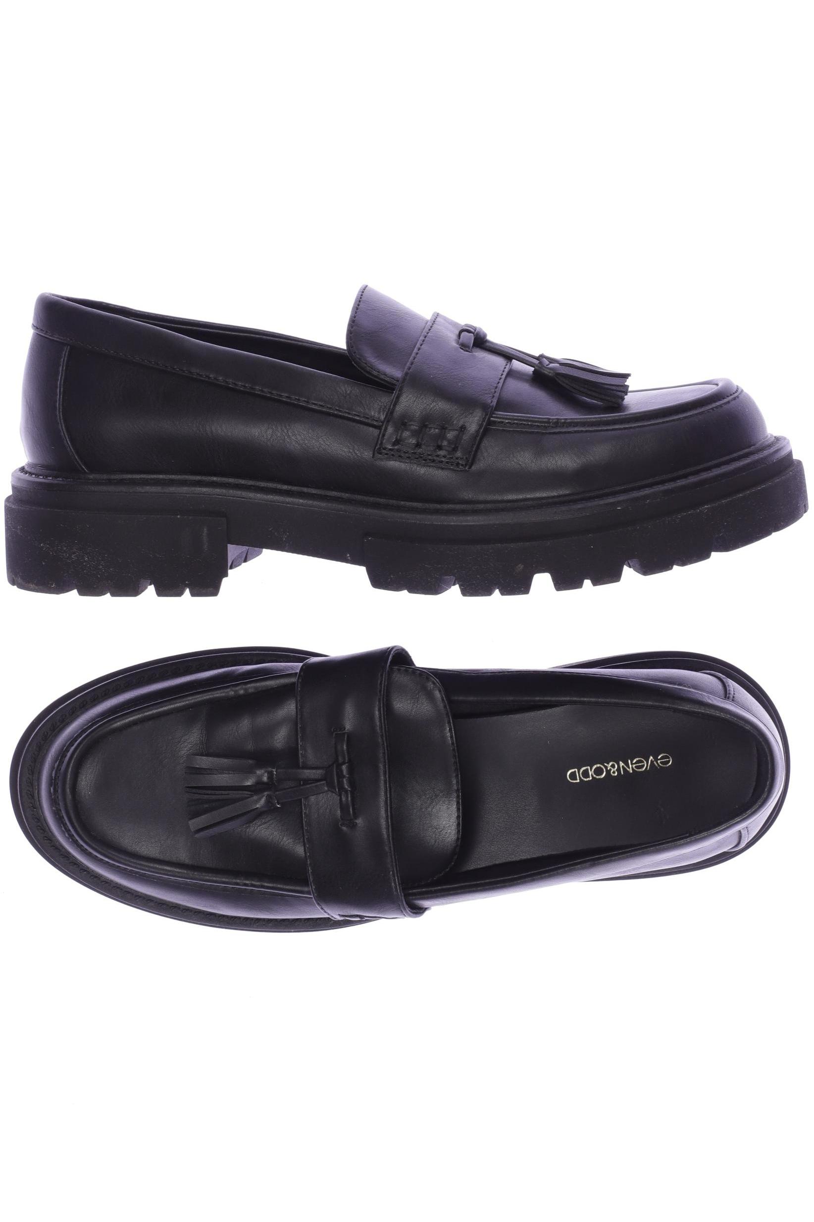 

even odd Damen Halbschuh, schwarz, Gr. 42