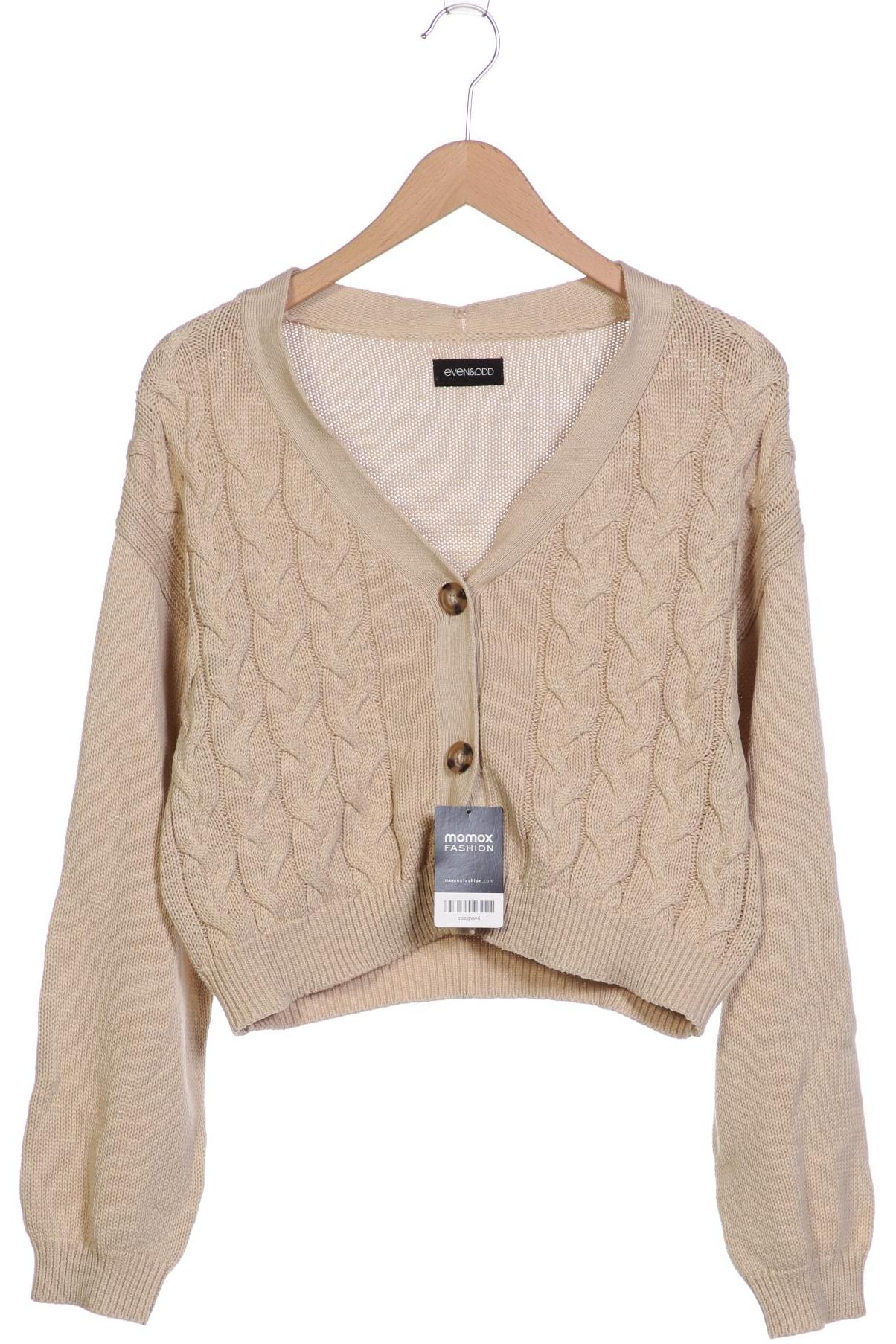 

even odd Damen Strickjacke, beige, Gr. 42