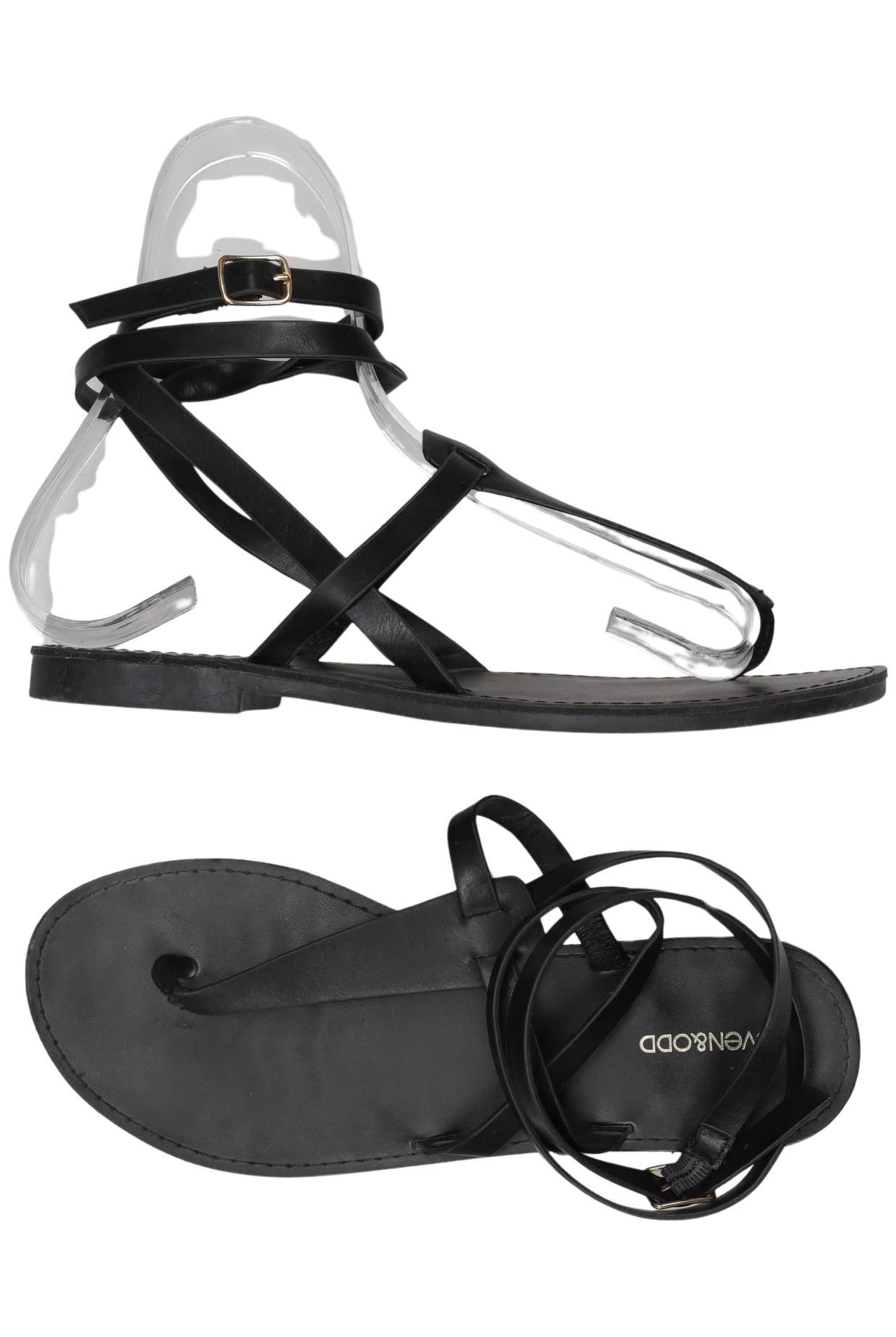 

even odd Damen Sandale, schwarz, Gr. 38