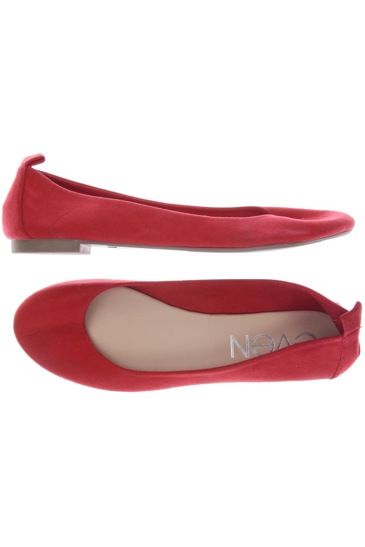 

even odd Damen Ballerinas, rot, Gr. 41