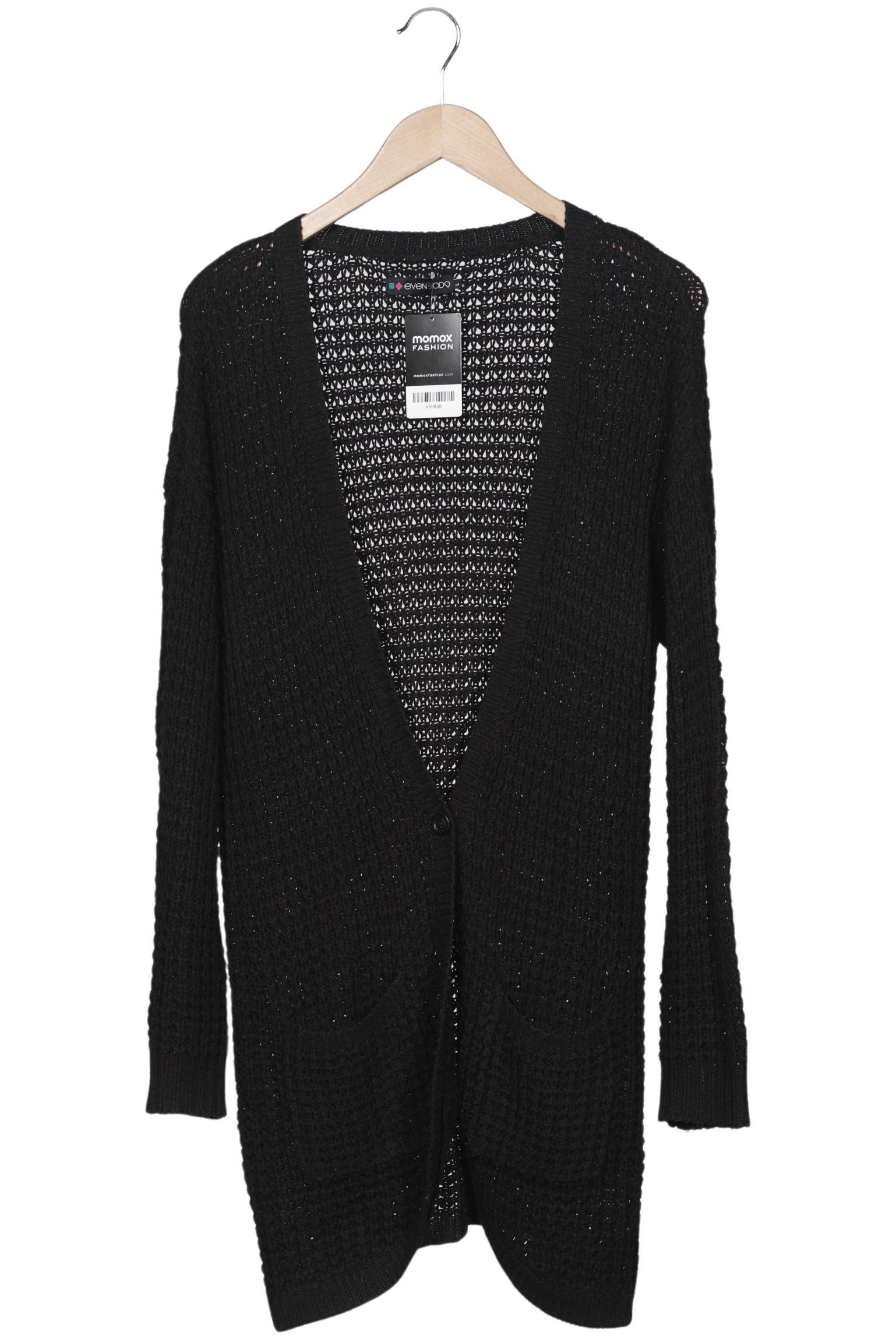 

even odd Damen Strickjacke, schwarz, Gr. 42