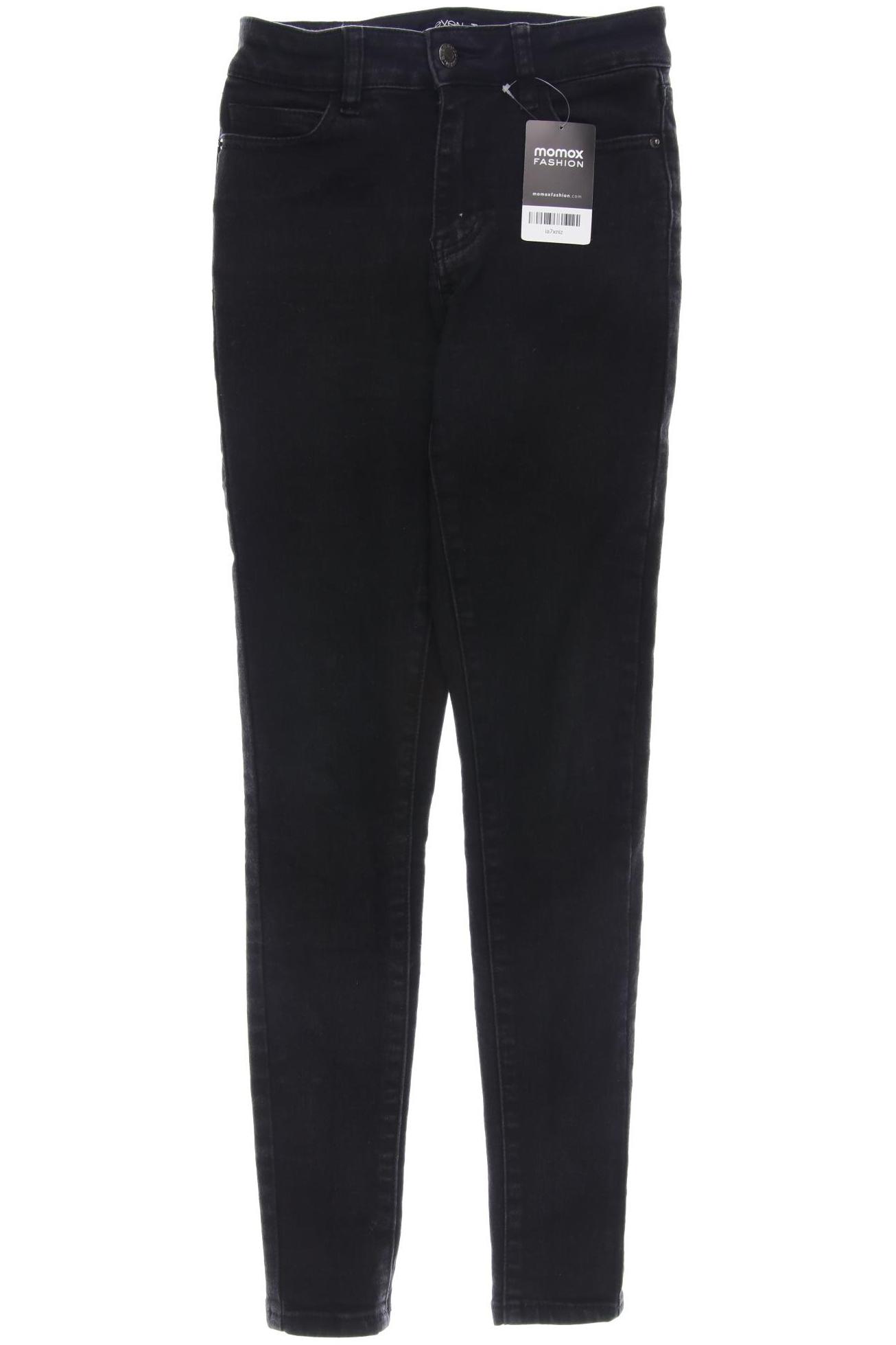 

even & odd Damen Jeans, schwarz