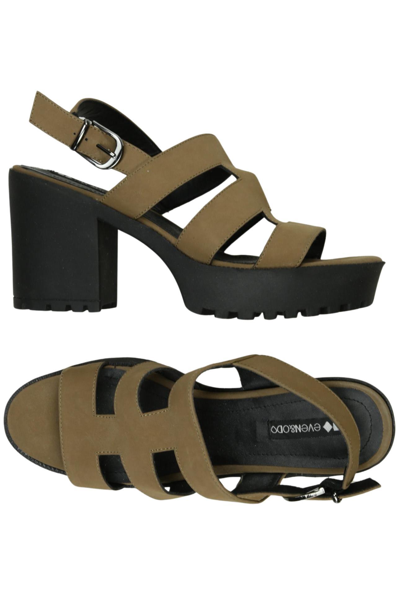 

even odd Damen Sandale, braun, Gr. 39