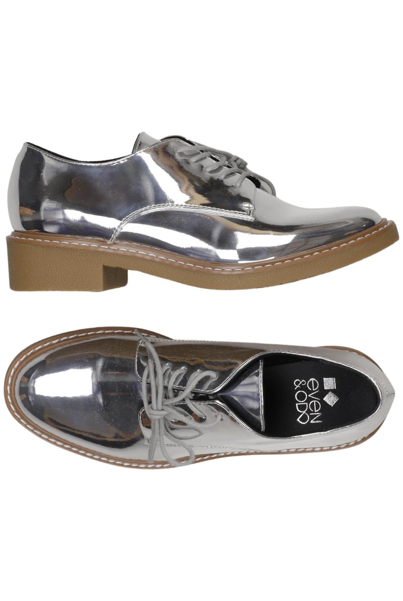 

even odd Damen Halbschuh, silber, Gr. 38