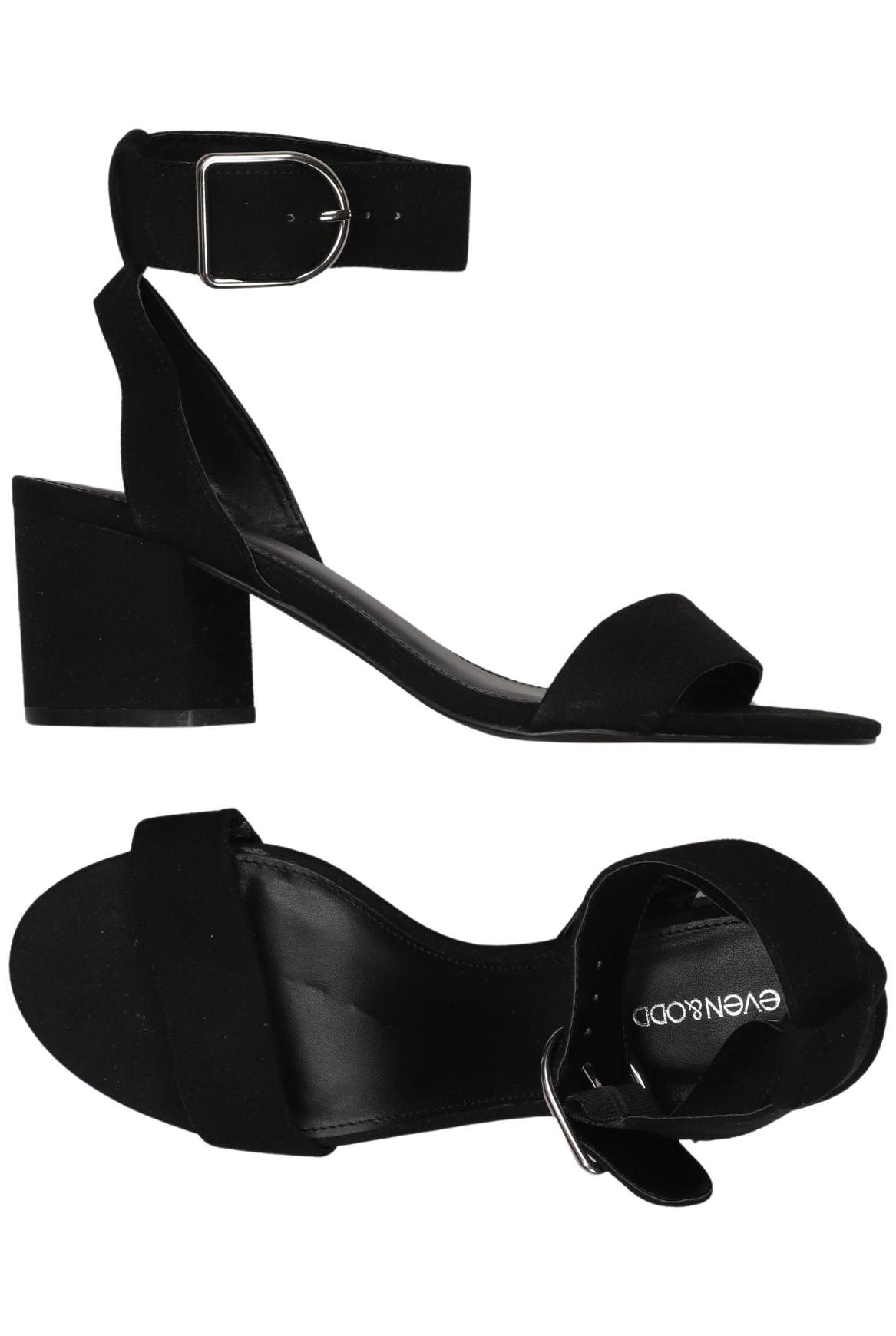

even odd Damen Sandale, schwarz, Gr. 39