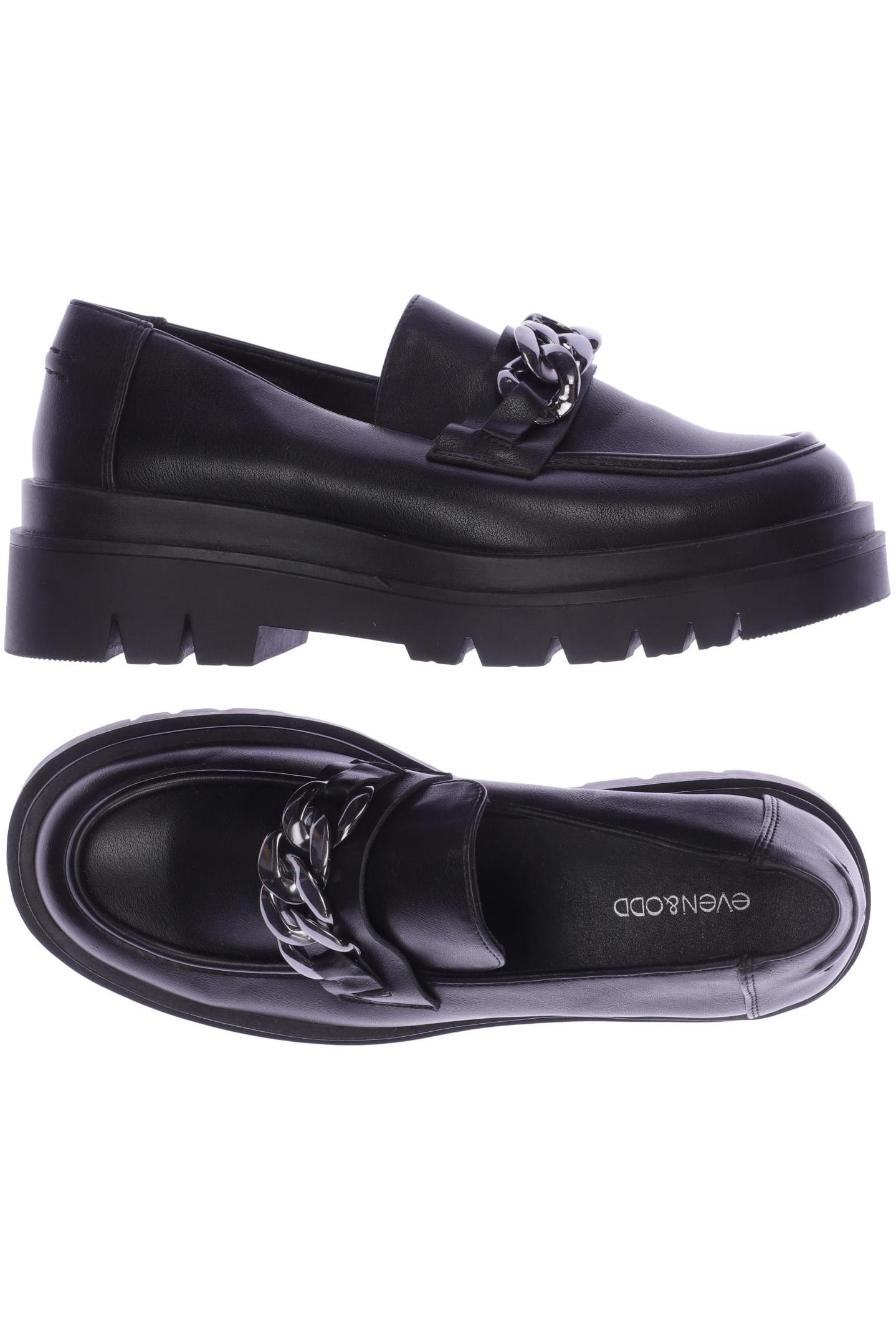 

even & odd Damen Halbschuh, schwarz