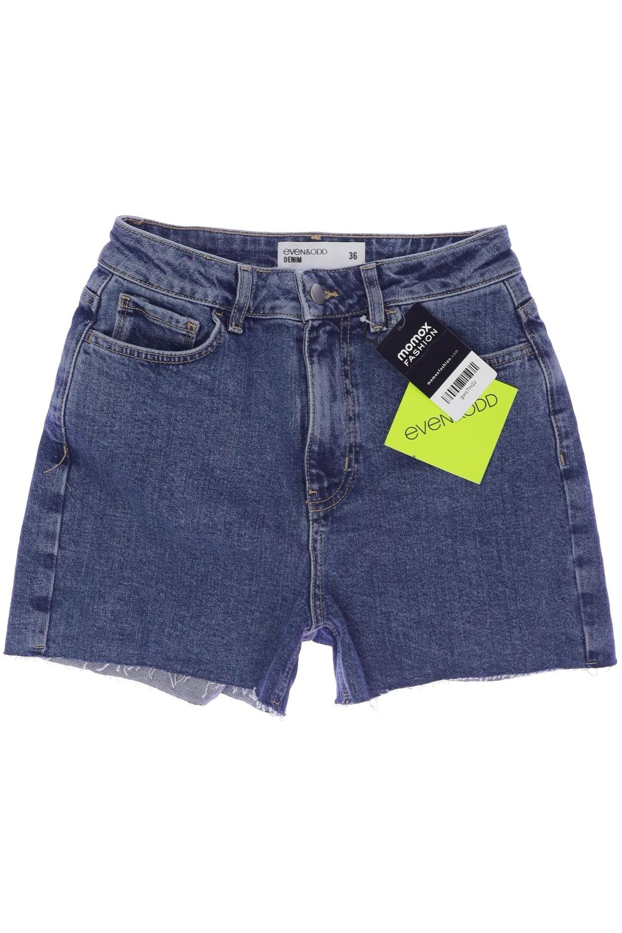 

even odd Damen Shorts, blau, Gr. 36