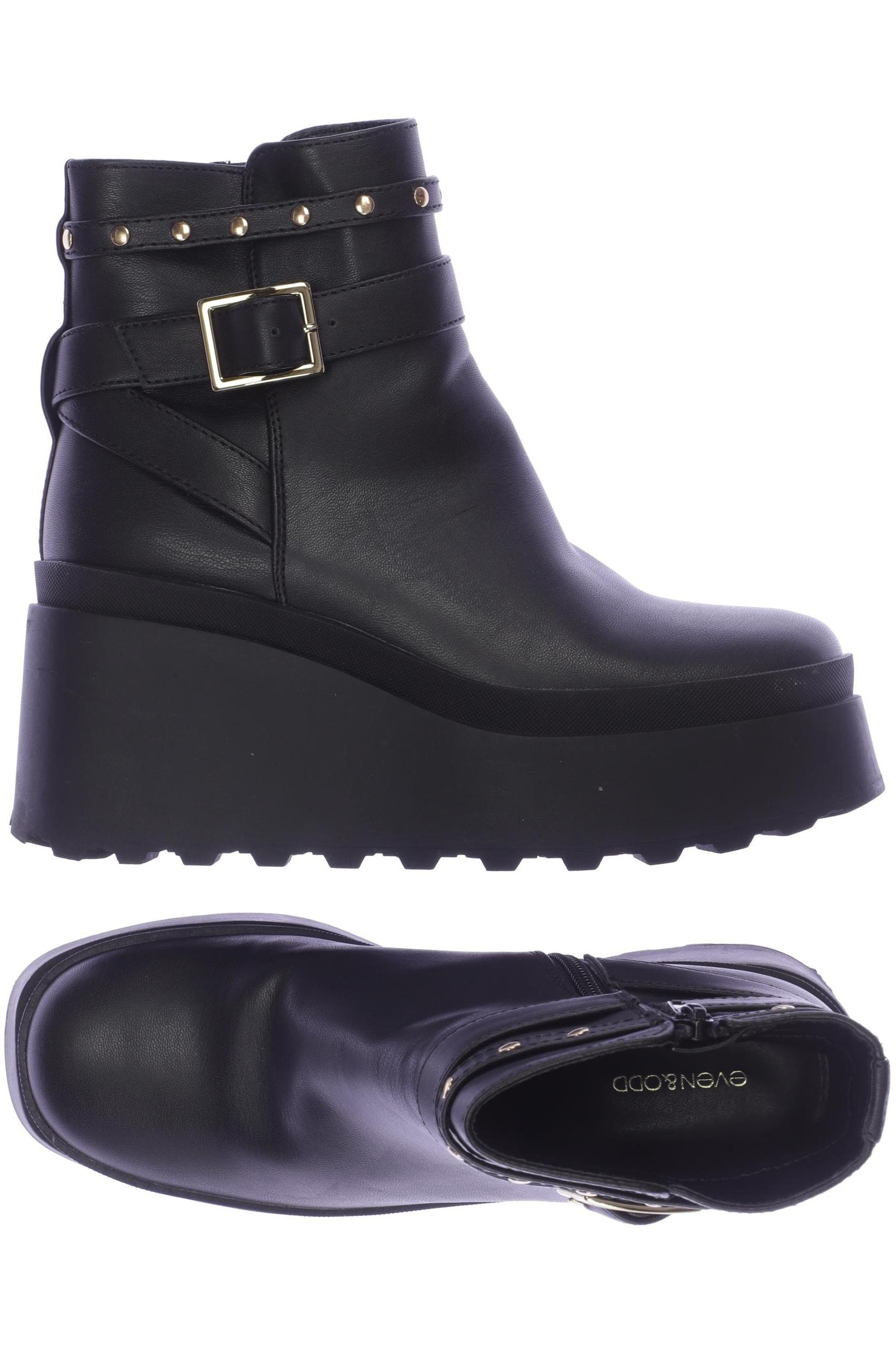

even & odd Damen Stiefelette, schwarz