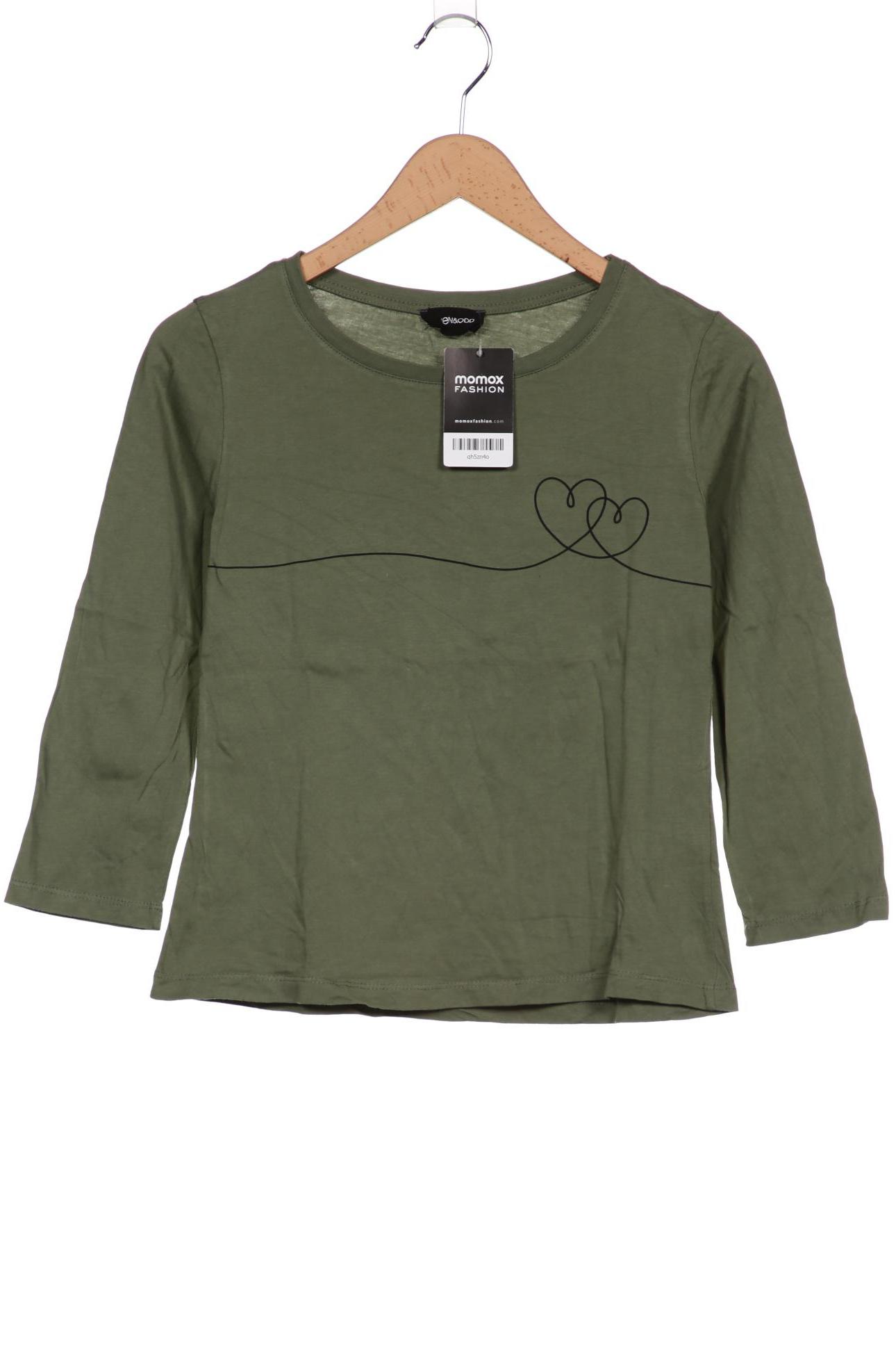 

even odd Damen Langarmshirt, grün, Gr. 36