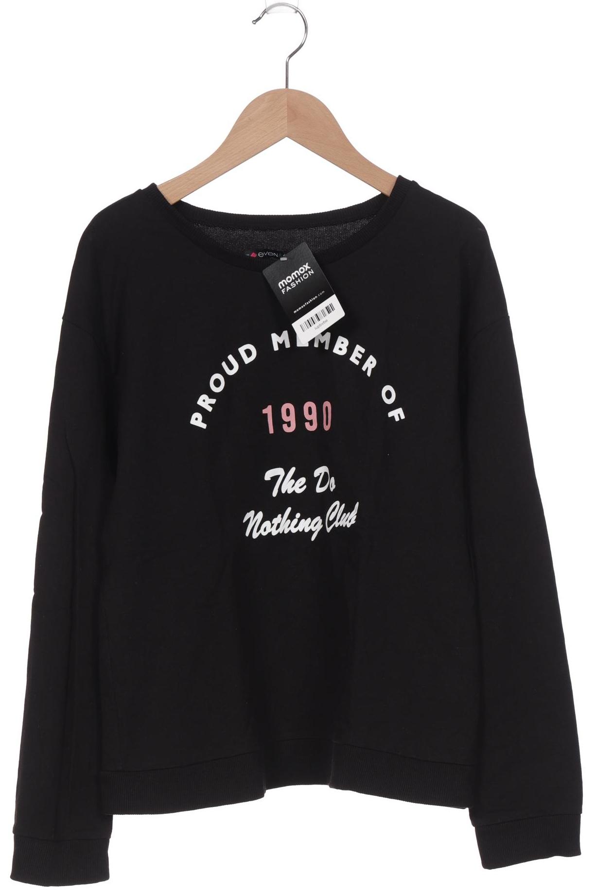 

even & odd Damen Sweatshirt, schwarz