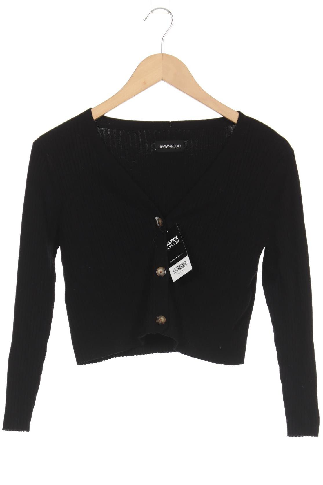 

even odd Damen Strickjacke, schwarz, Gr. 36