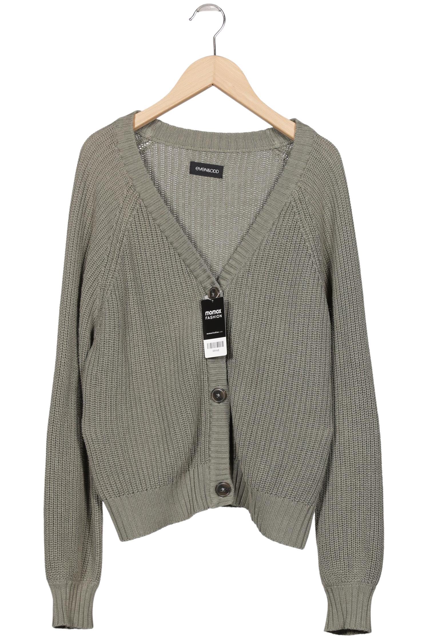 

even odd Damen Strickjacke, grün, Gr. 44