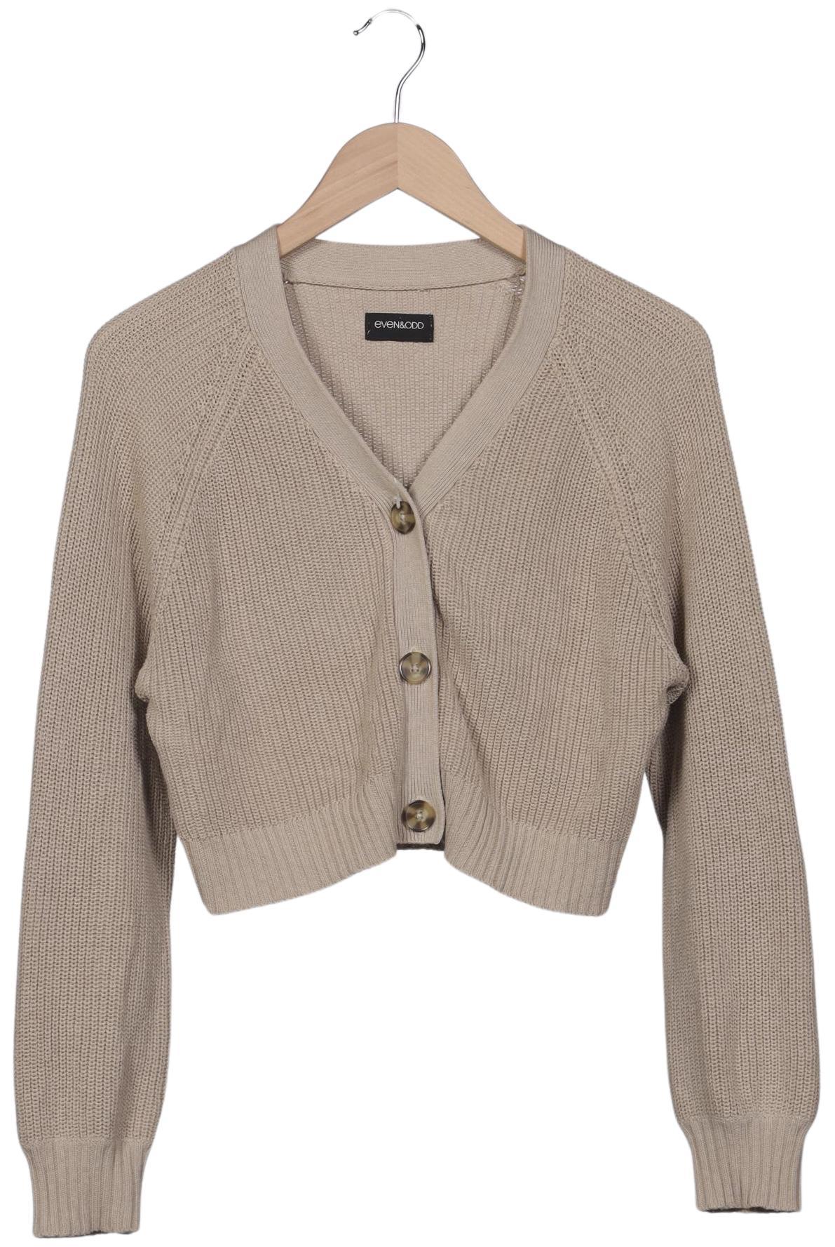 

even odd Damen Strickjacke, beige, Gr. 36