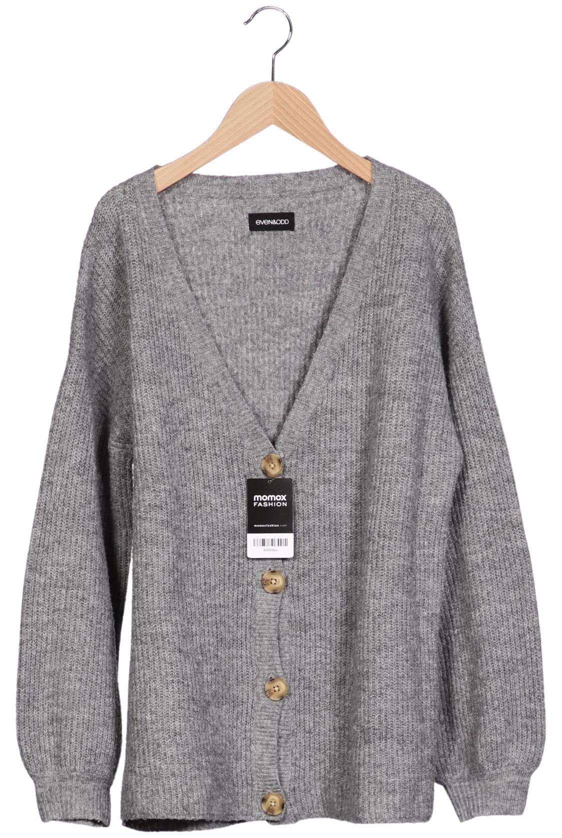 

even odd Damen Strickjacke, grau, Gr. 34