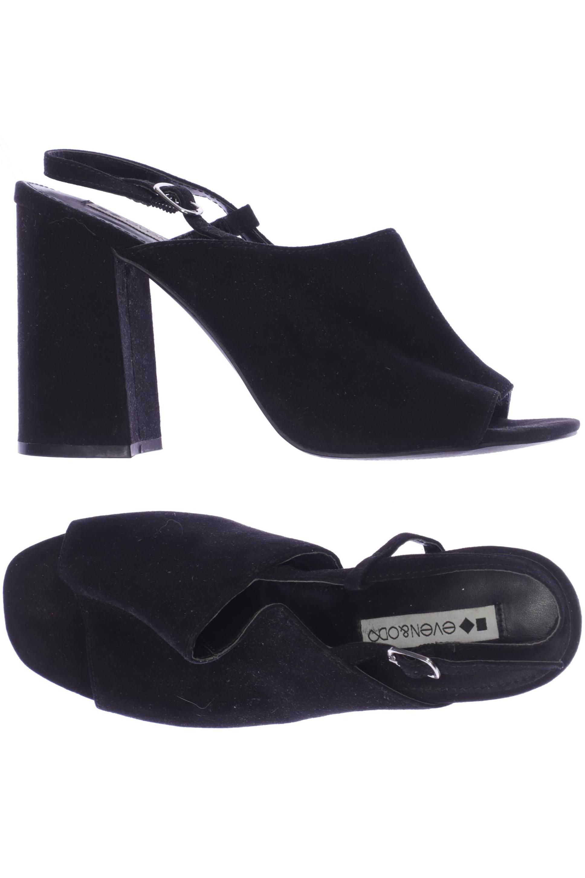 

even odd Damen Sandale, schwarz, Gr. 39