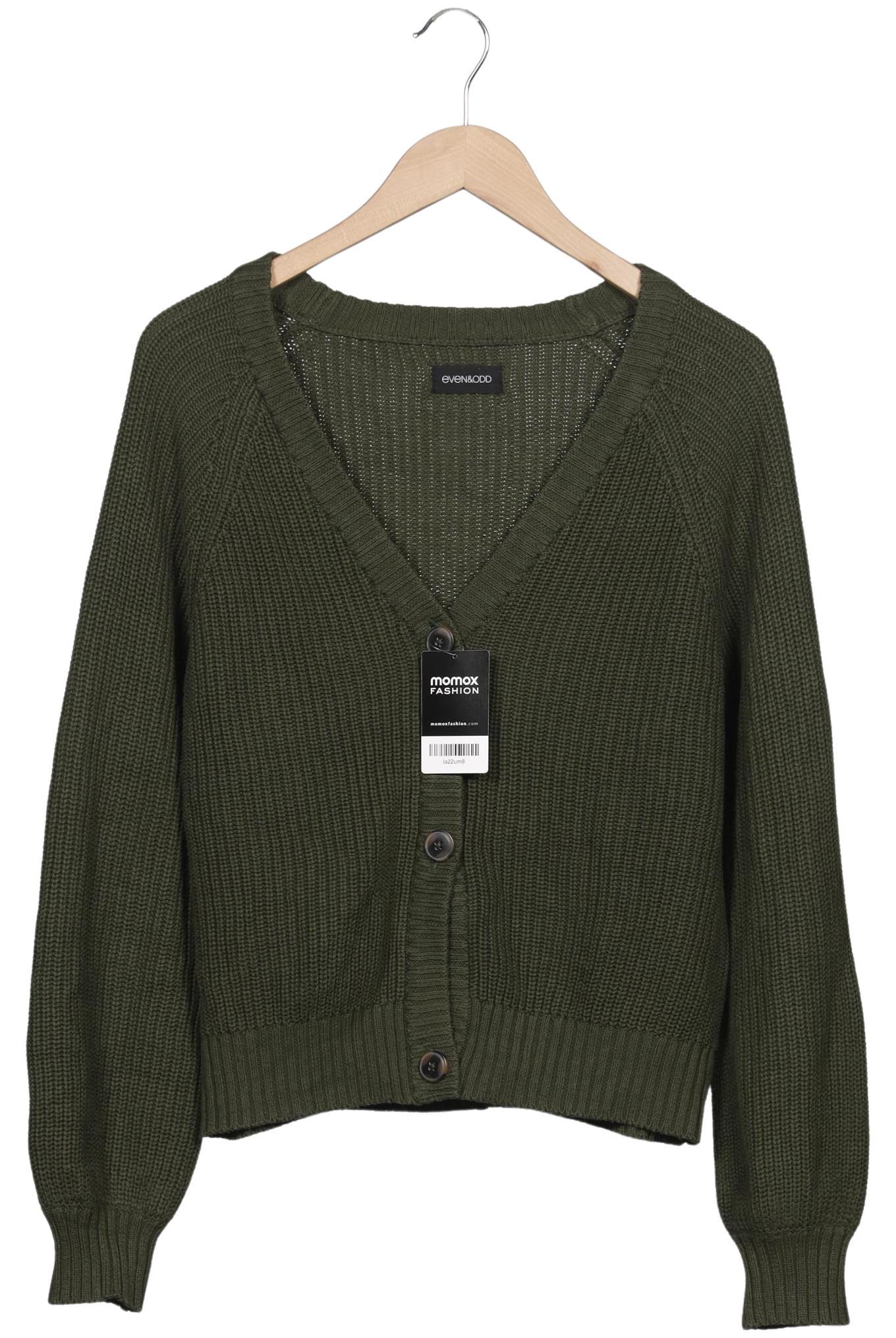 

even odd Damen Strickjacke, grün, Gr. 38