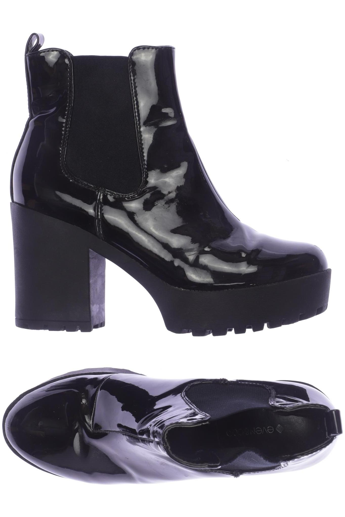 

even odd Damen Stiefelette, schwarz, Gr. 37