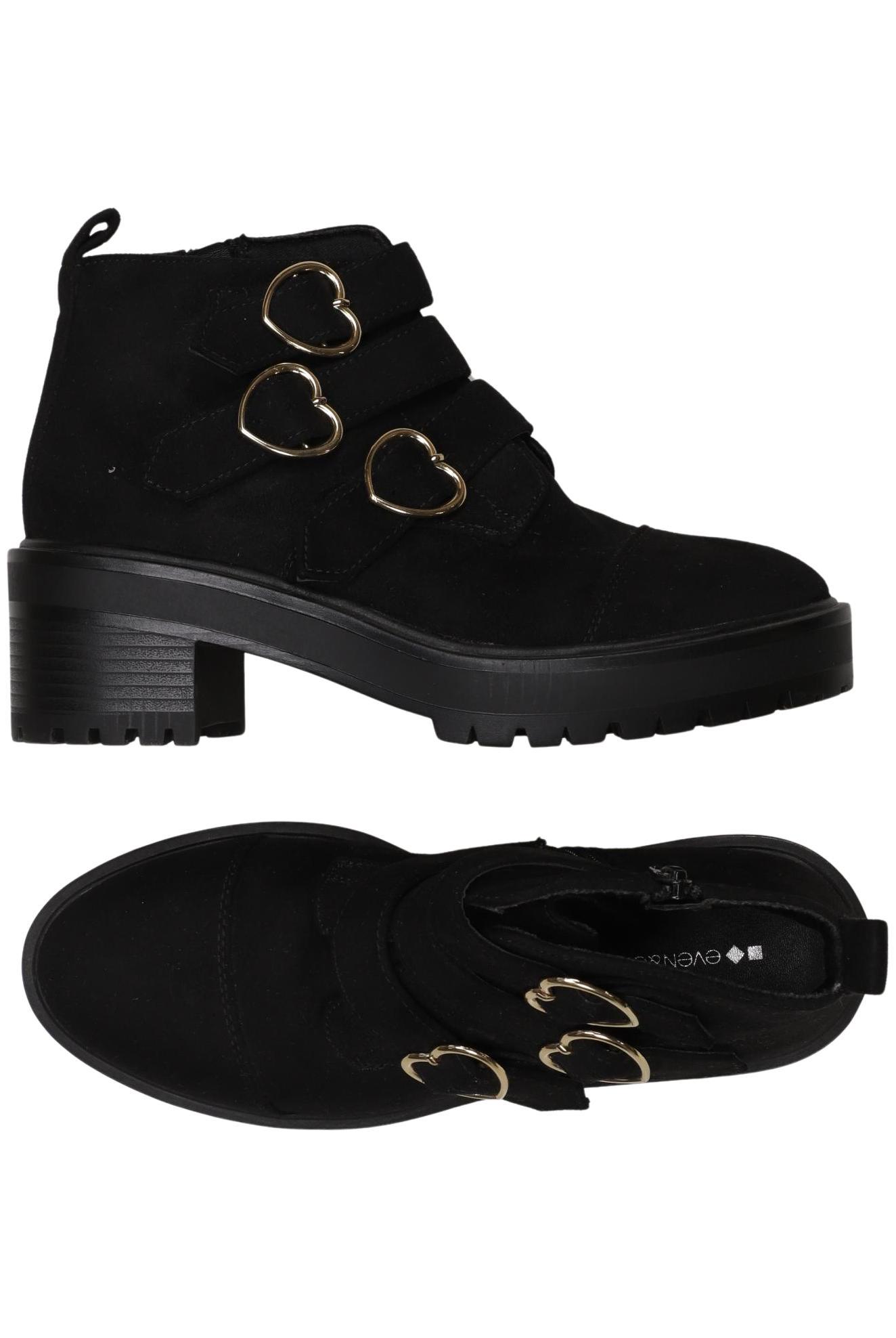 

even odd Damen Stiefelette, schwarz, Gr. 38