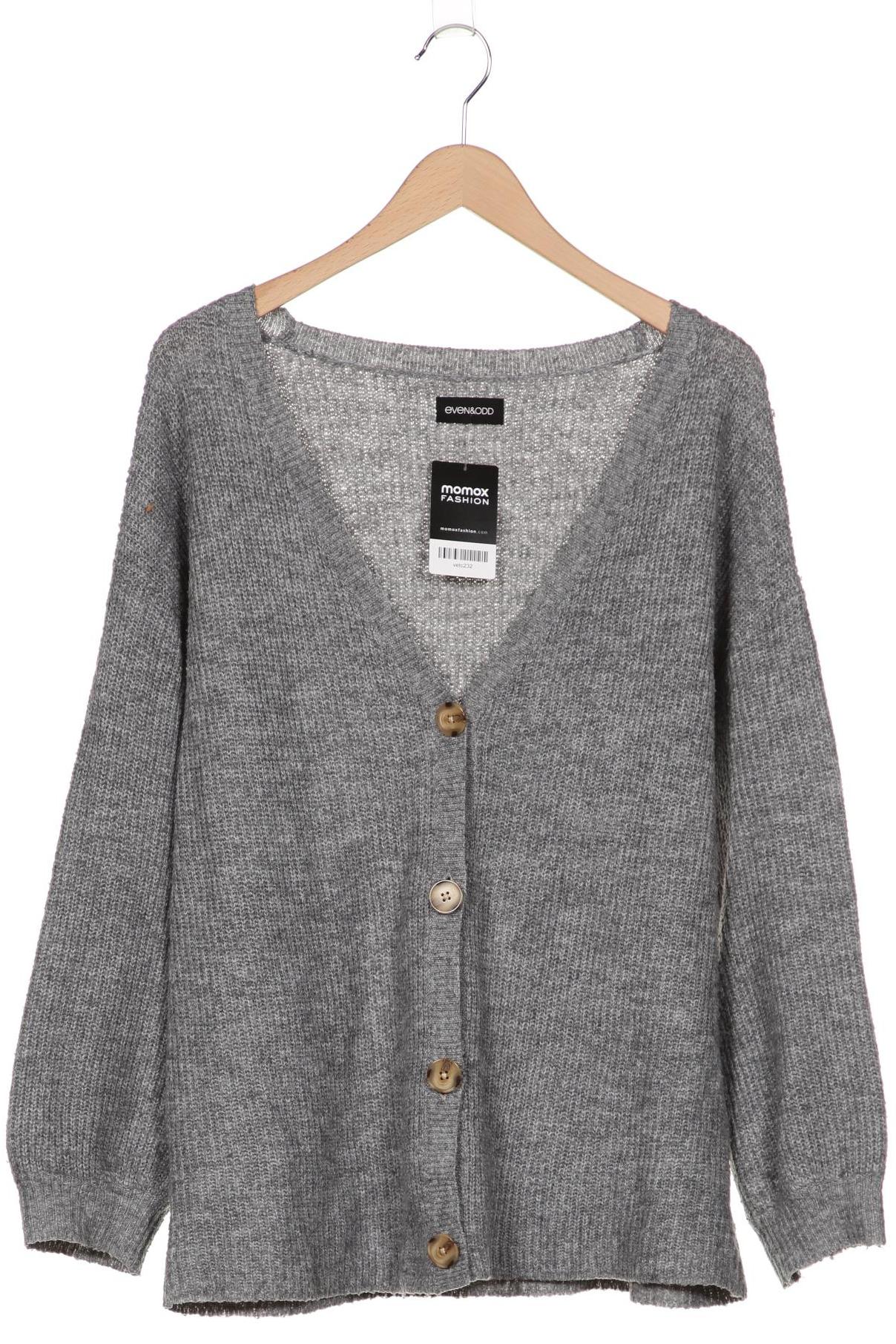 

even odd Damen Strickjacke, grau, Gr. 38