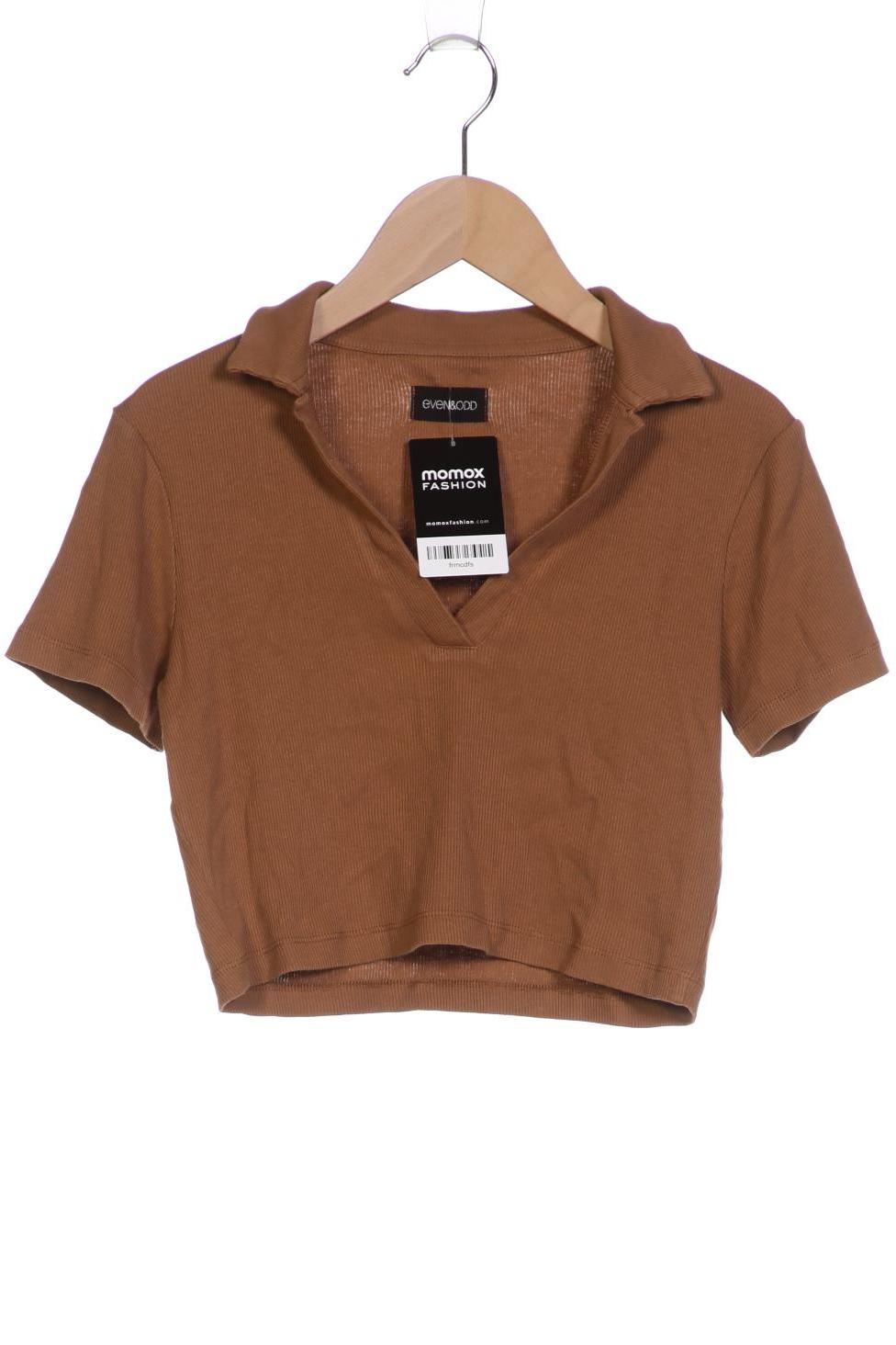 

even odd Damen T-Shirt, braun, Gr. 34