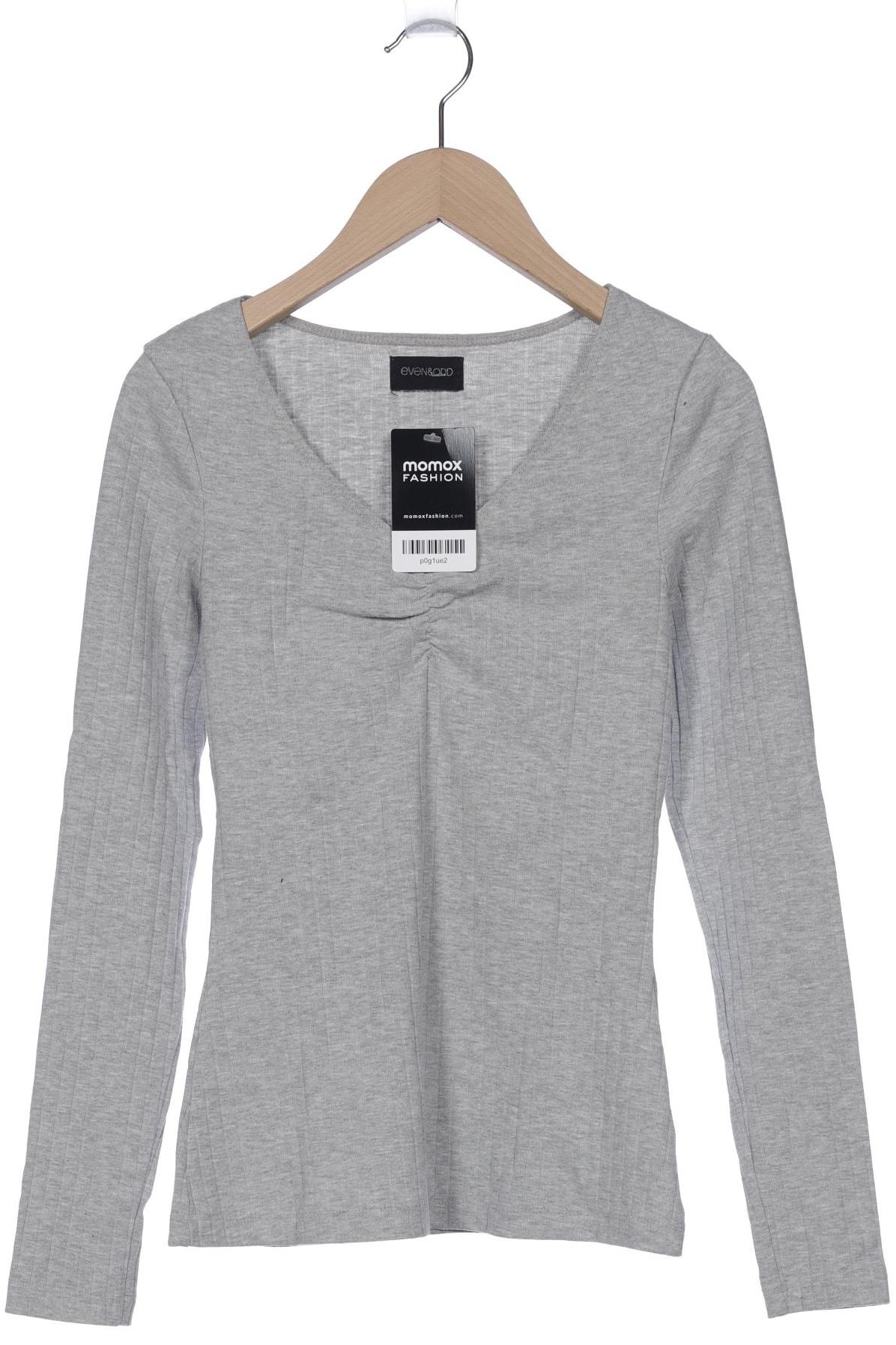 

even & odd Damen Langarmshirt, grau